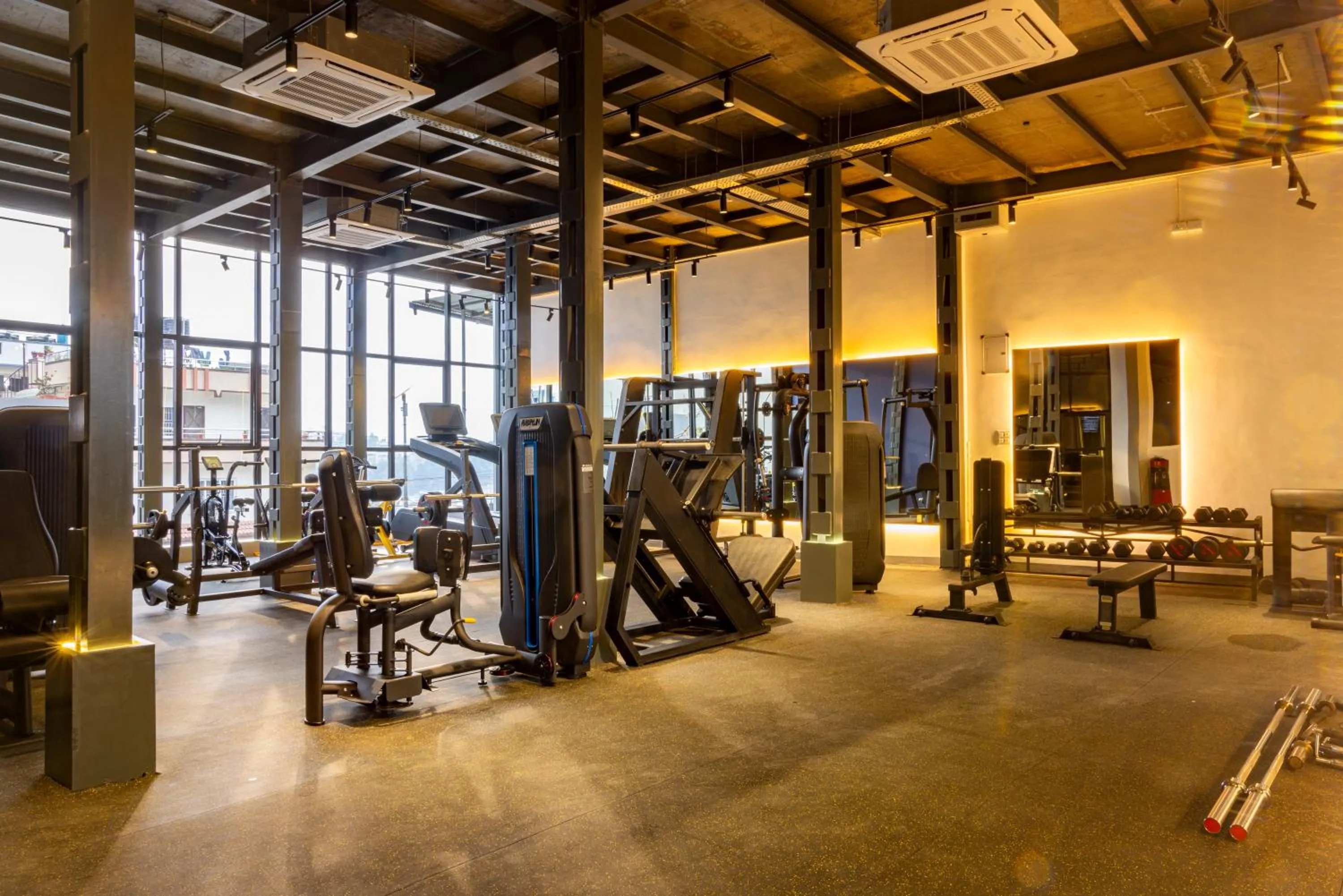 Fitness centre/facilities in Mhendo Hotel & Studio Suites