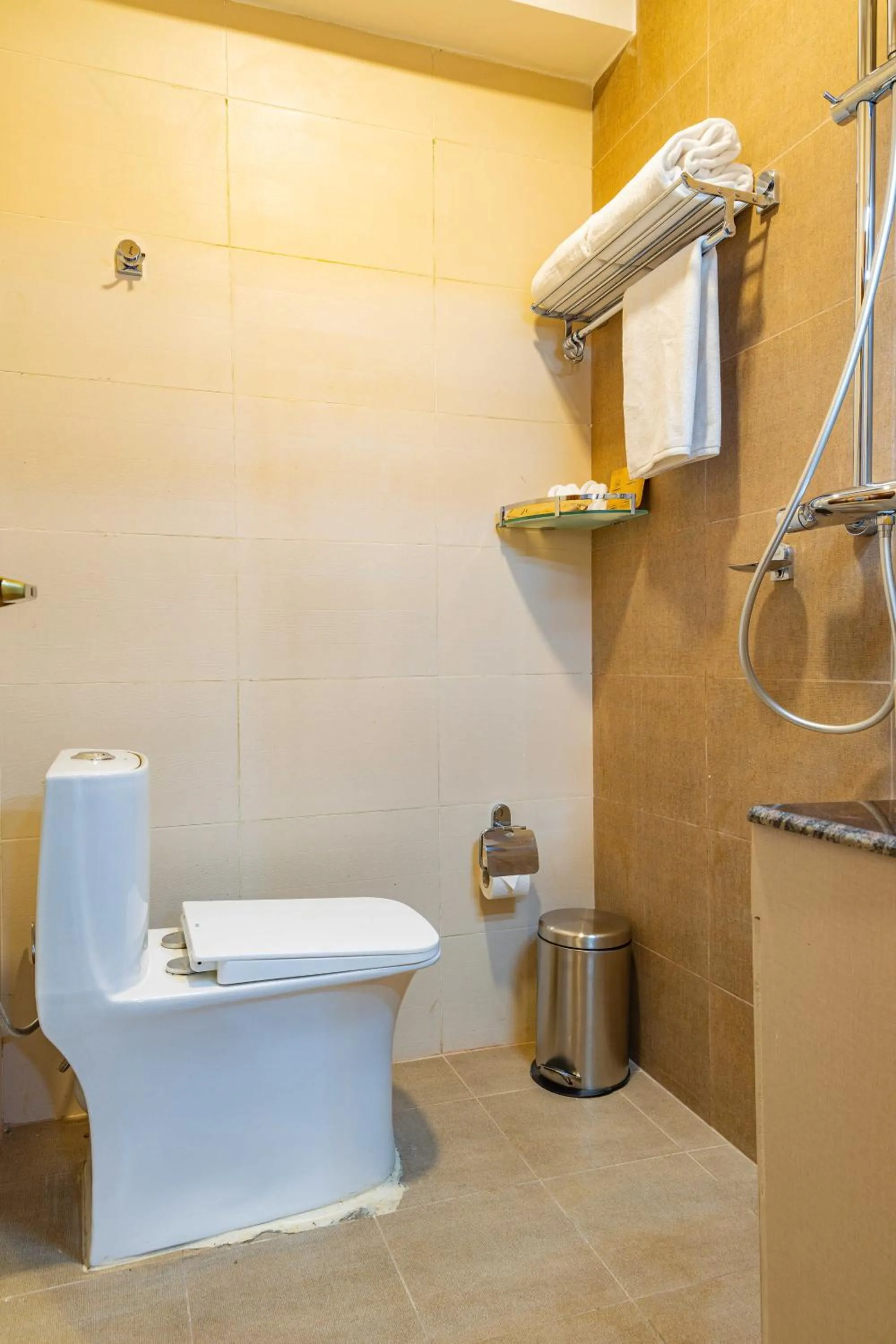 Toilet in Mhendo Hotel & Studio Suites