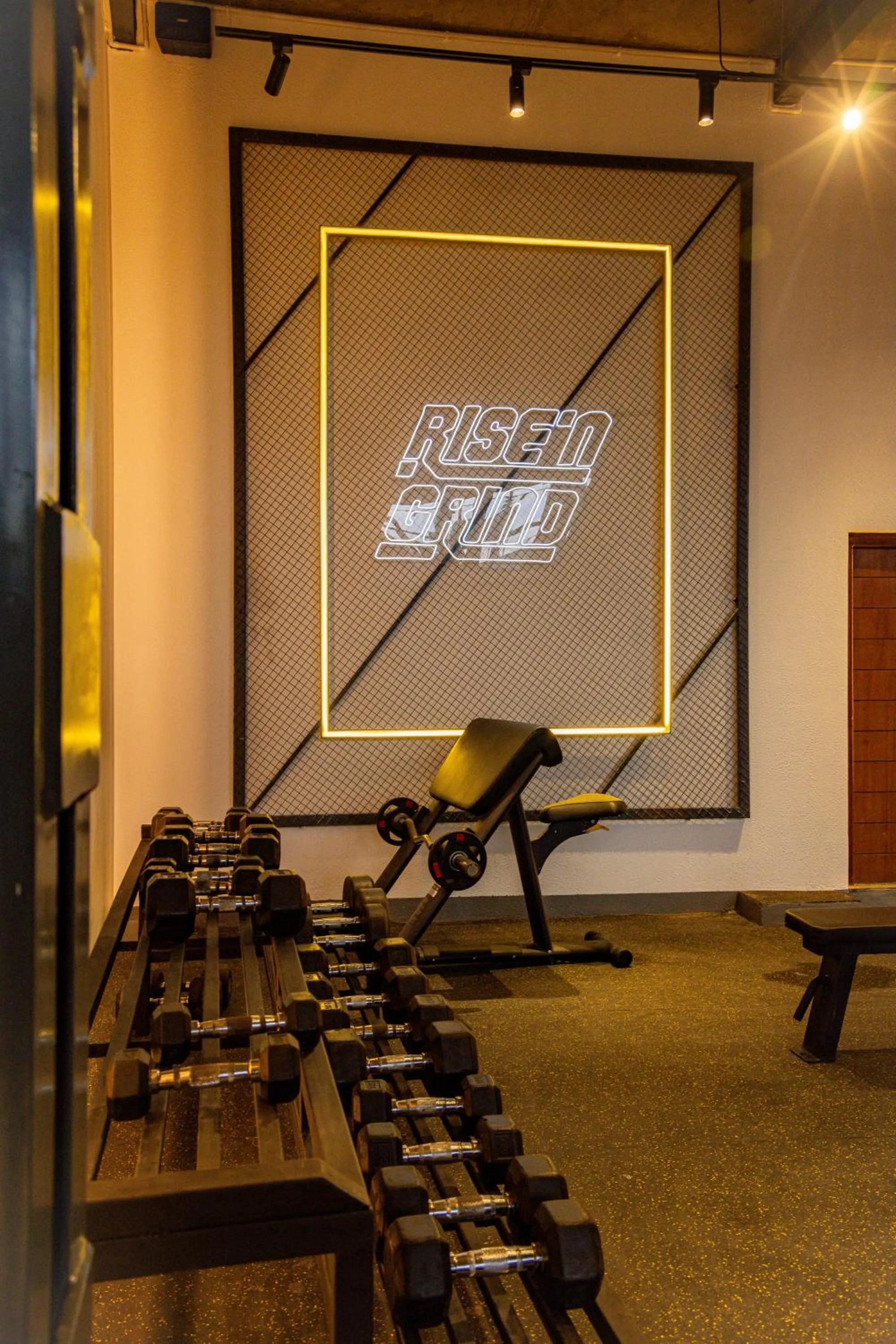 Fitness centre/facilities in Mhendo Hotel & Studio Suites