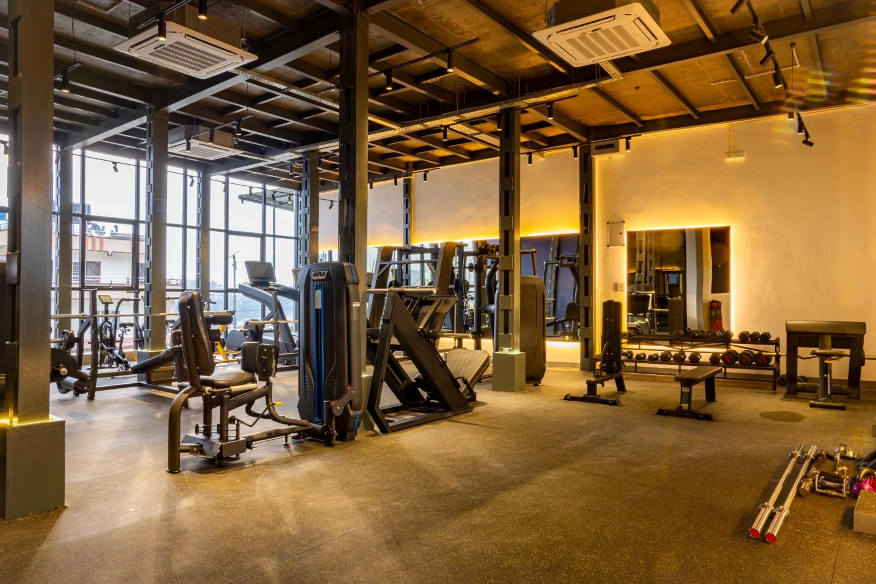 Fitness centre/facilities in Mhendo Hotel & Studio Suites