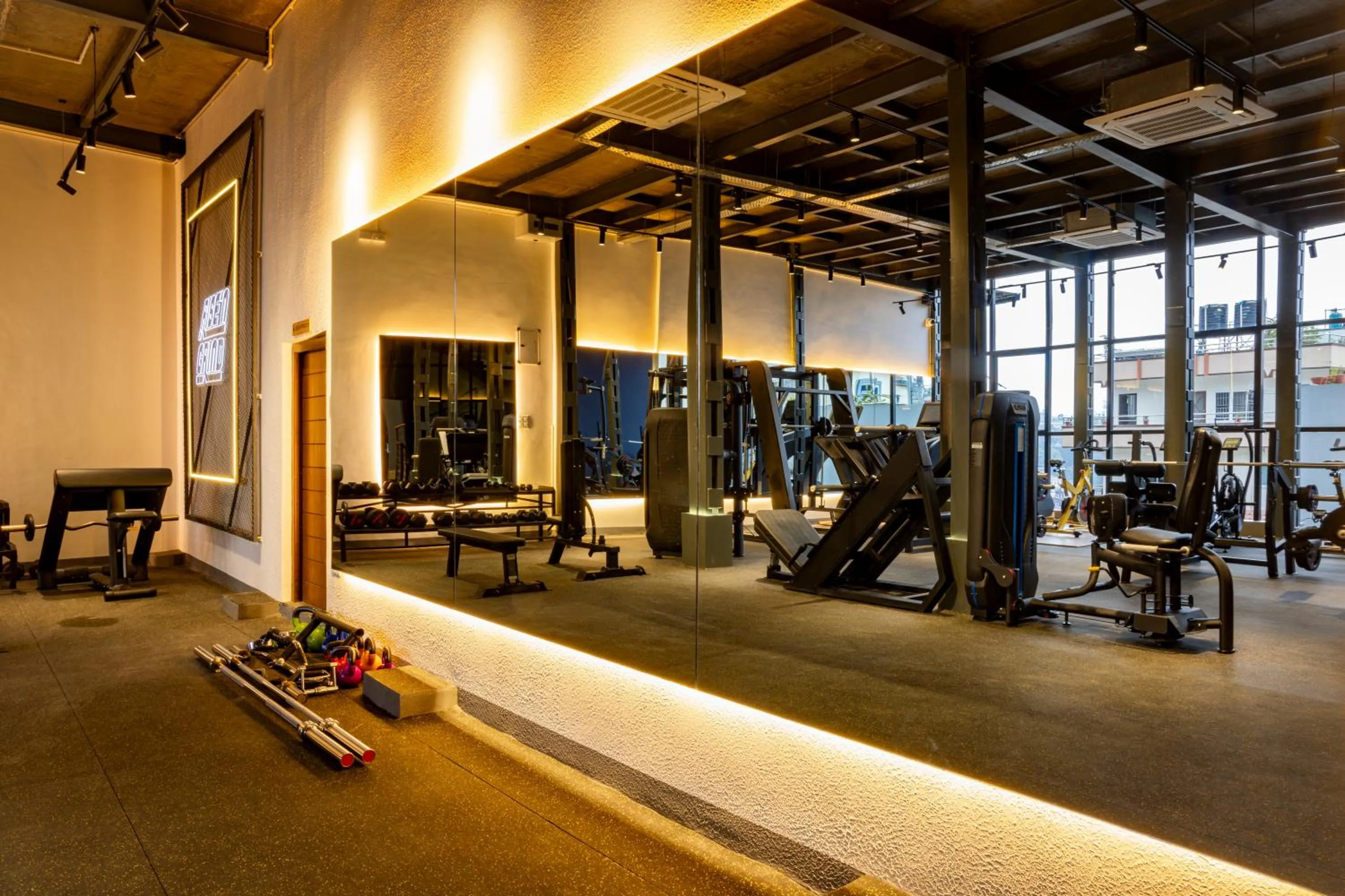 Fitness centre/facilities in Mhendo Hotel & Studio Suites