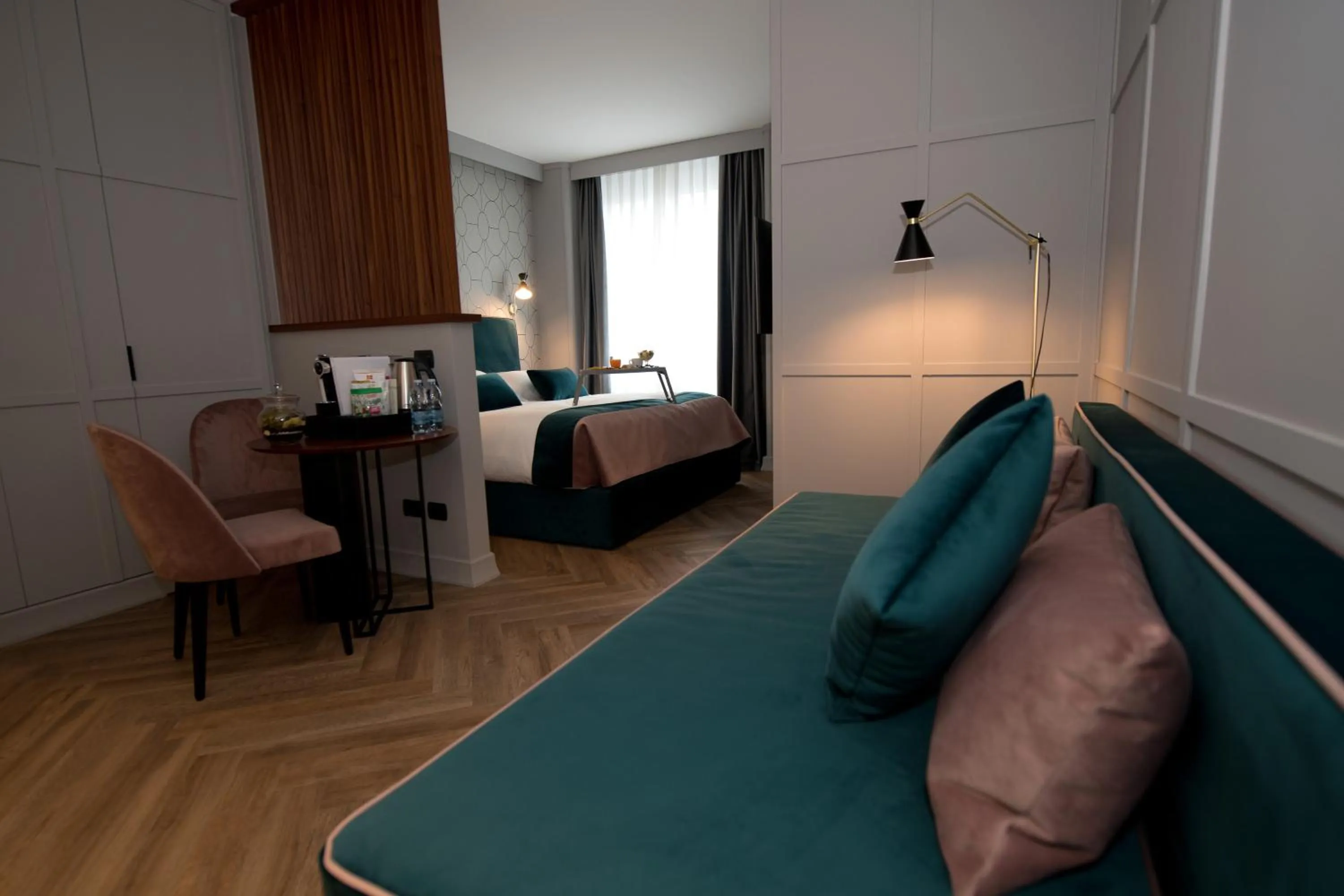 Bed in Duomo Hotel & Apartments