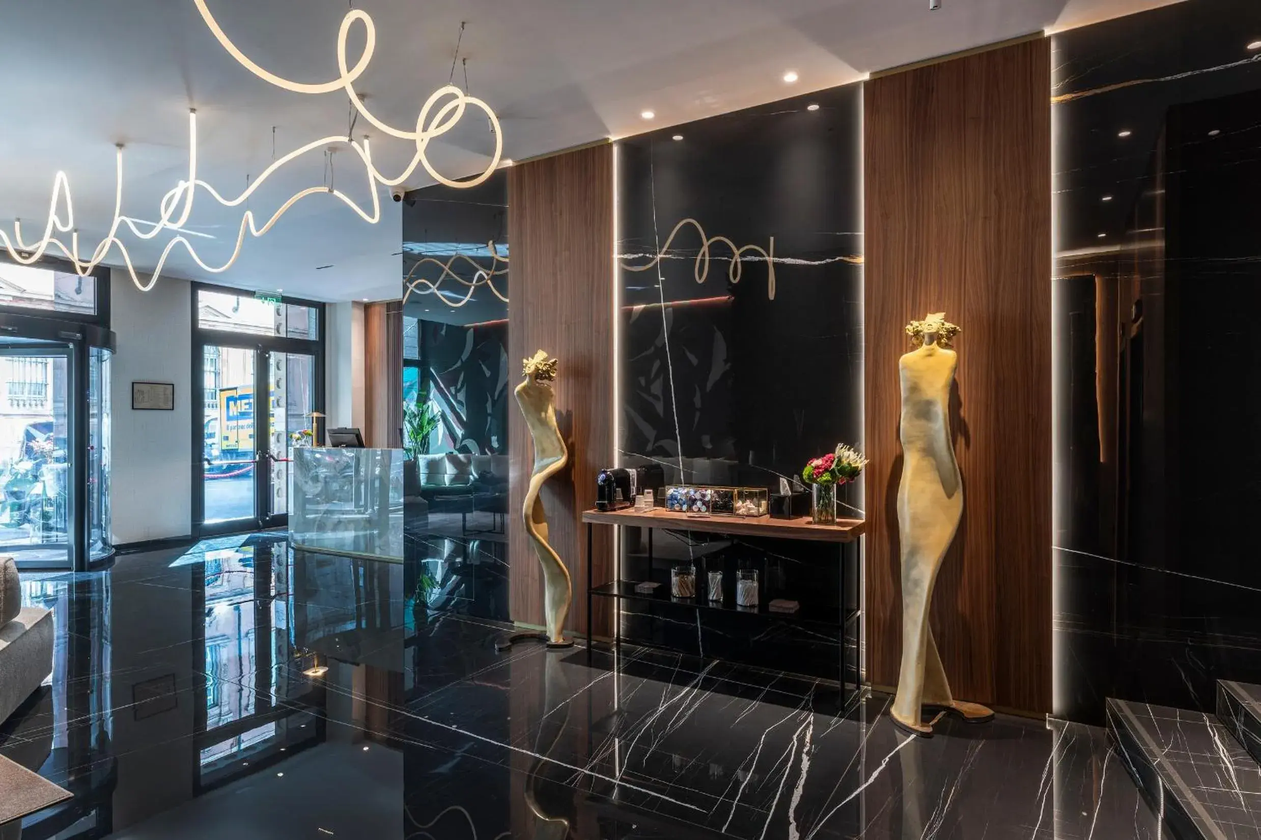 Lobby or reception in Duomo Hotel & Apartments Lobby or reception in Duomo Hotel & Apartments