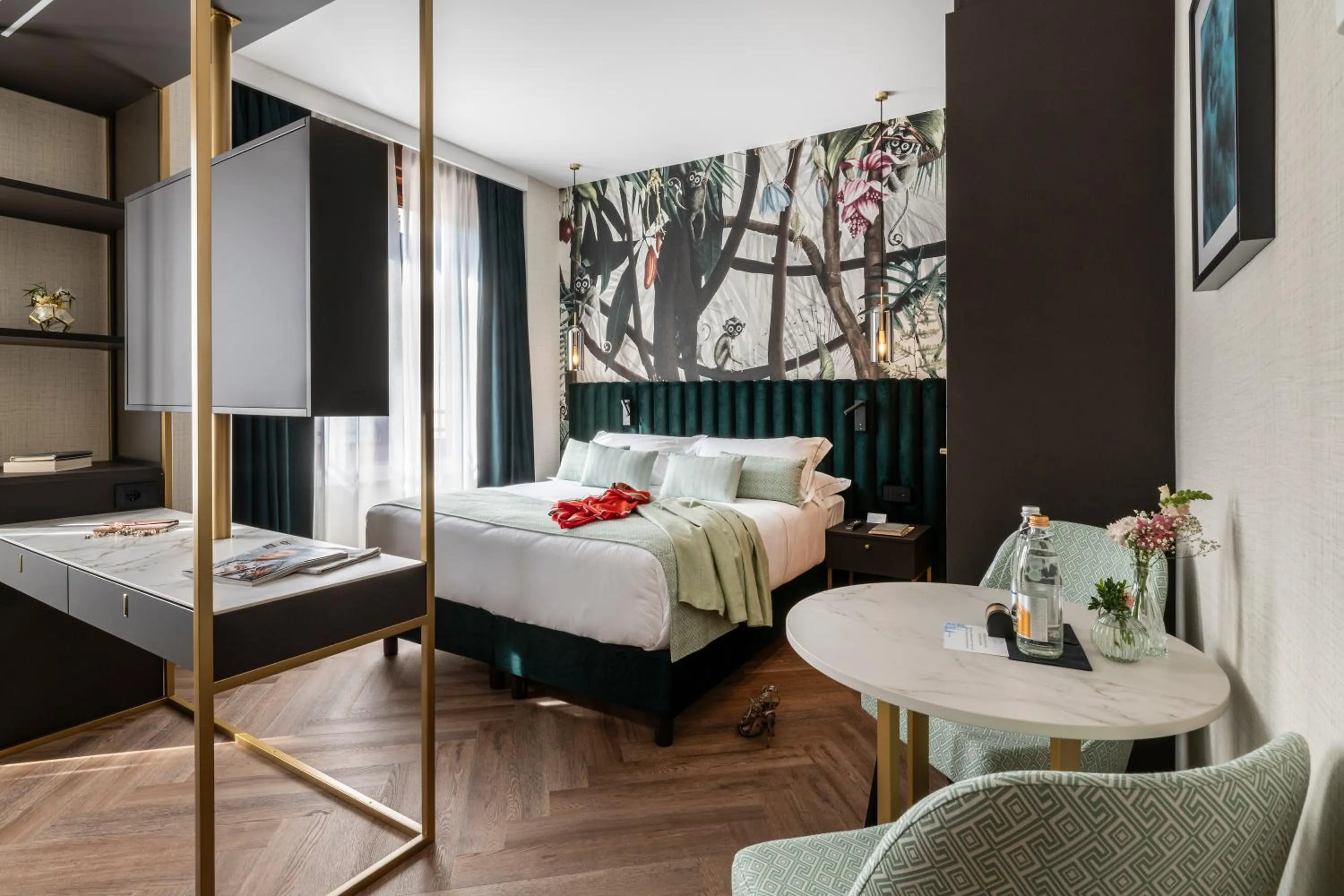 Bed in Duomo Hotel & Apartments