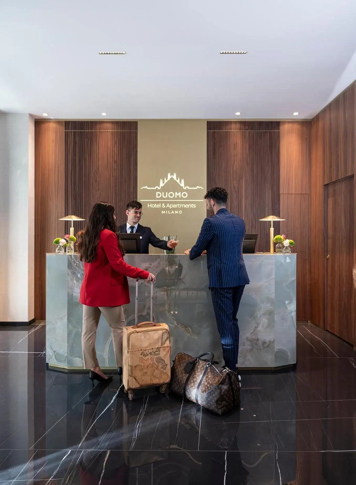 Lobby or reception in Duomo Hotel & Apartments Lobby or reception in Duomo Hotel & Apartments