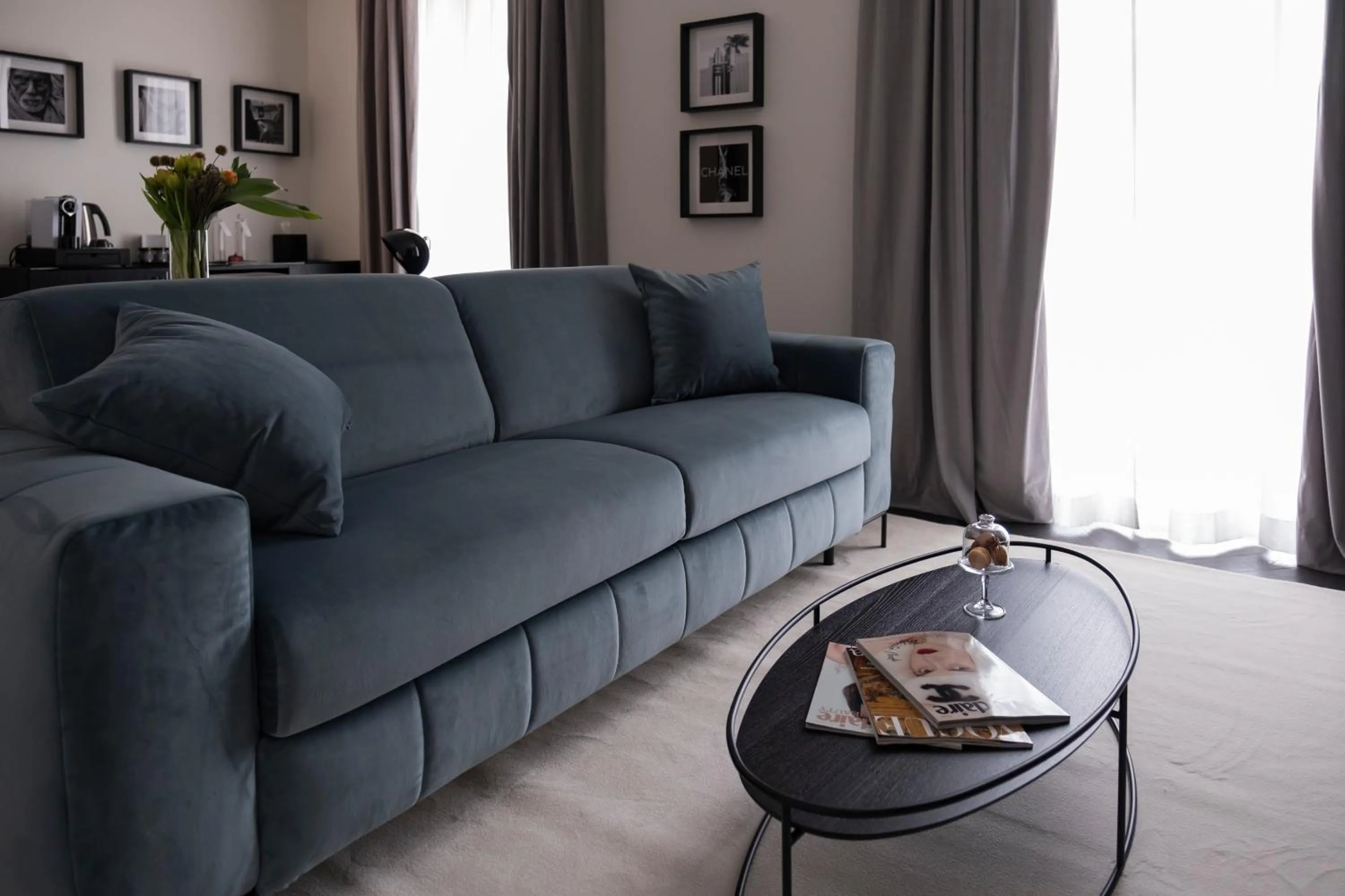 Seating area in Duomo Hotel & Apartments