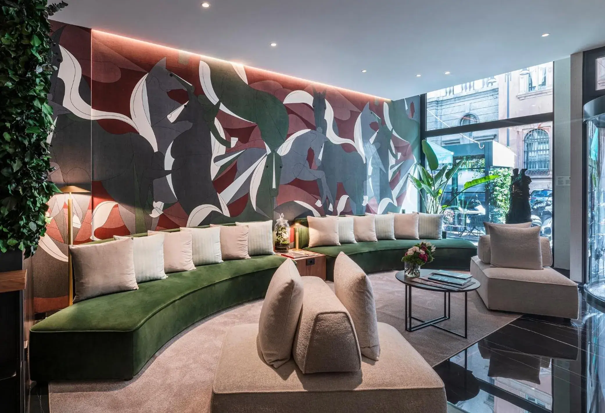 Lobby or reception in Duomo Hotel & Apartments Lobby or reception in Duomo Hotel & Apartments