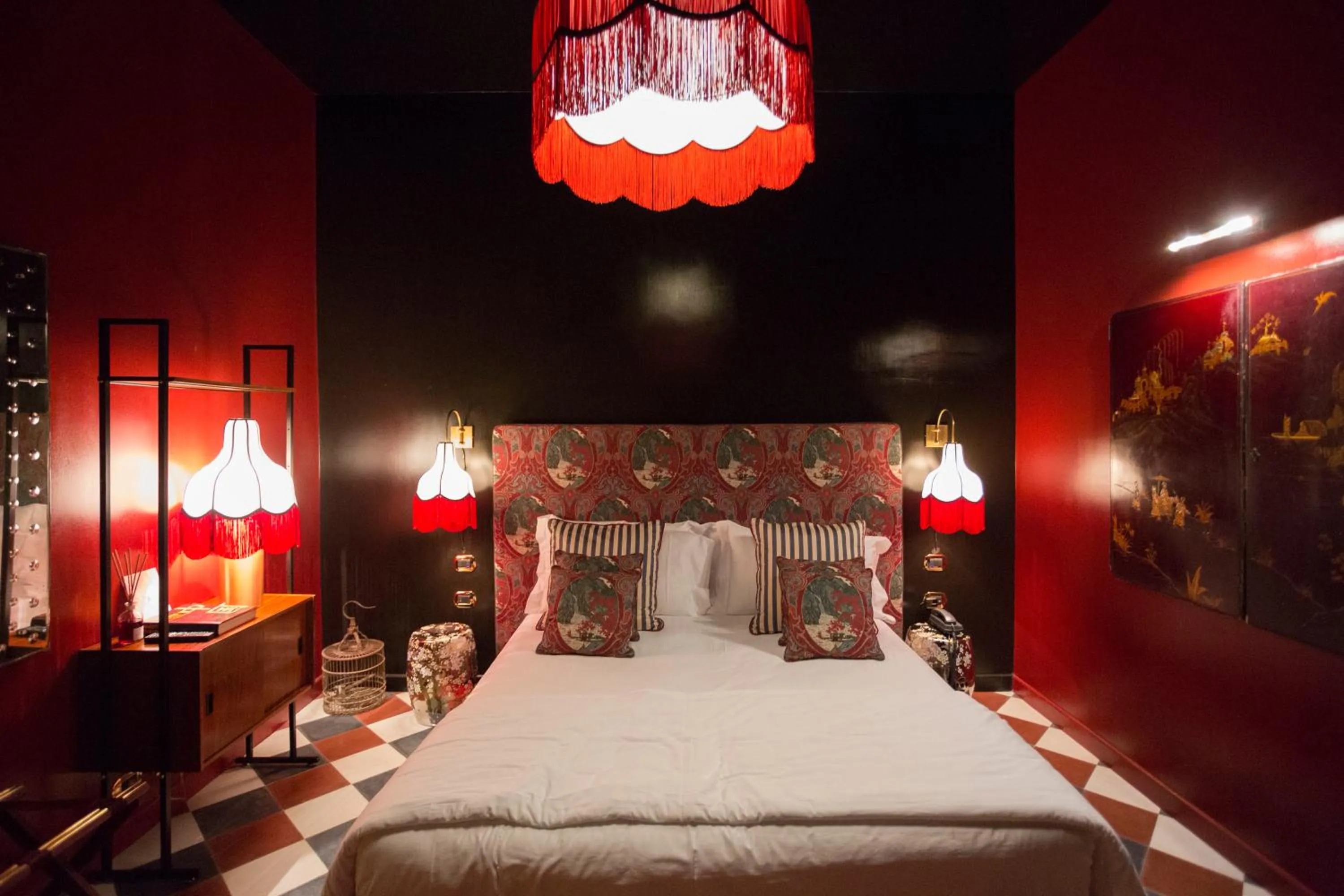 Photo of the whole room, Bed in Palazzo Presta