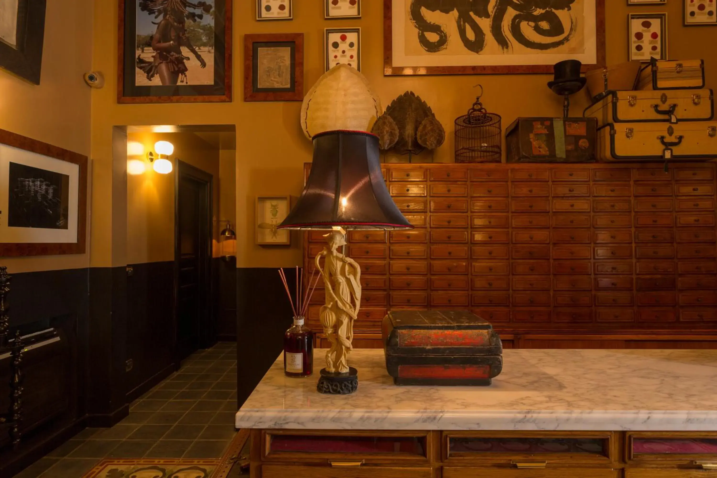 Lobby or reception in Palazzo Presta Lobby or reception in Palazzo Presta