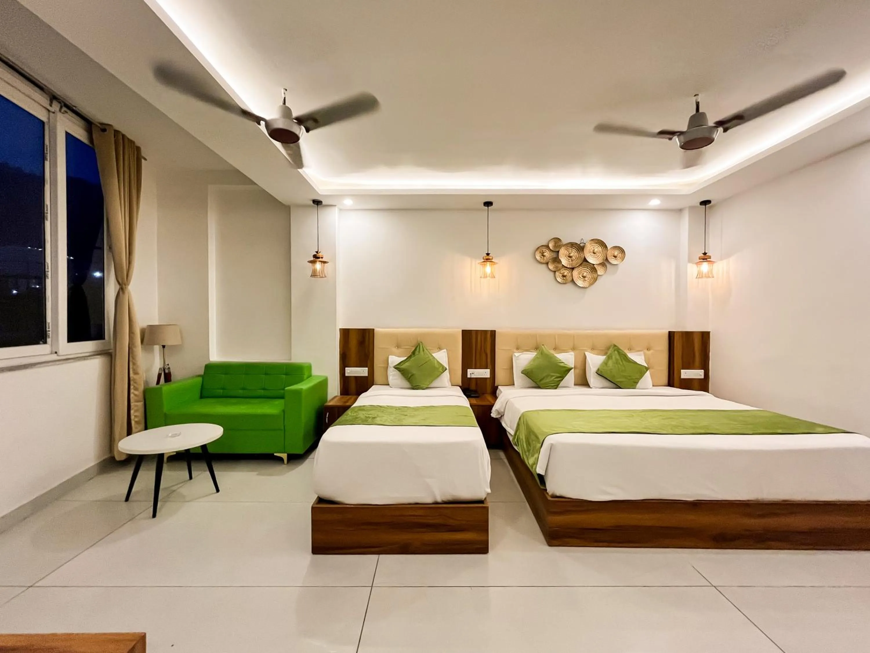Bed in Wanna Stay Rishikesh