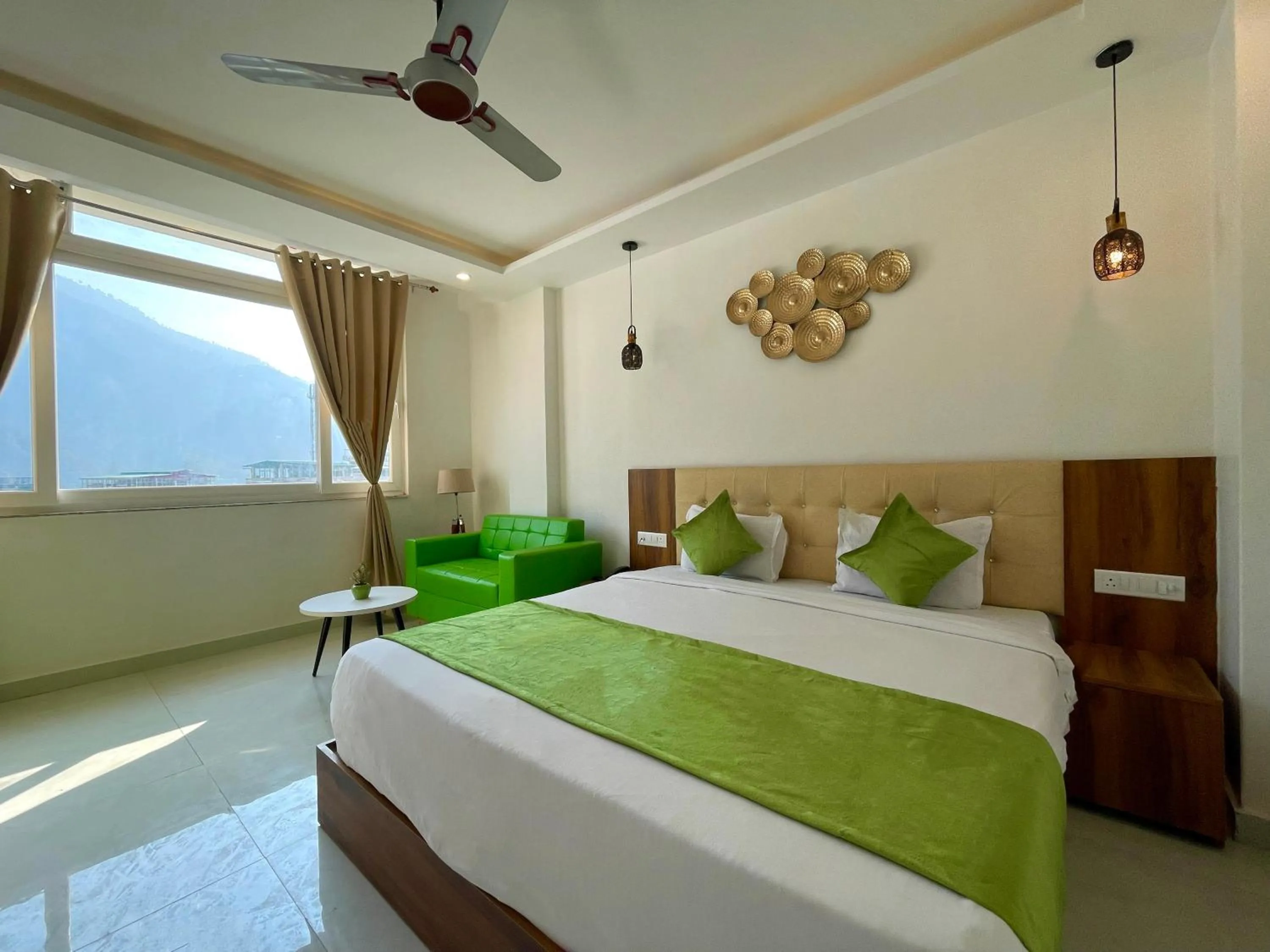 Bed in Wanna Stay Rishikesh