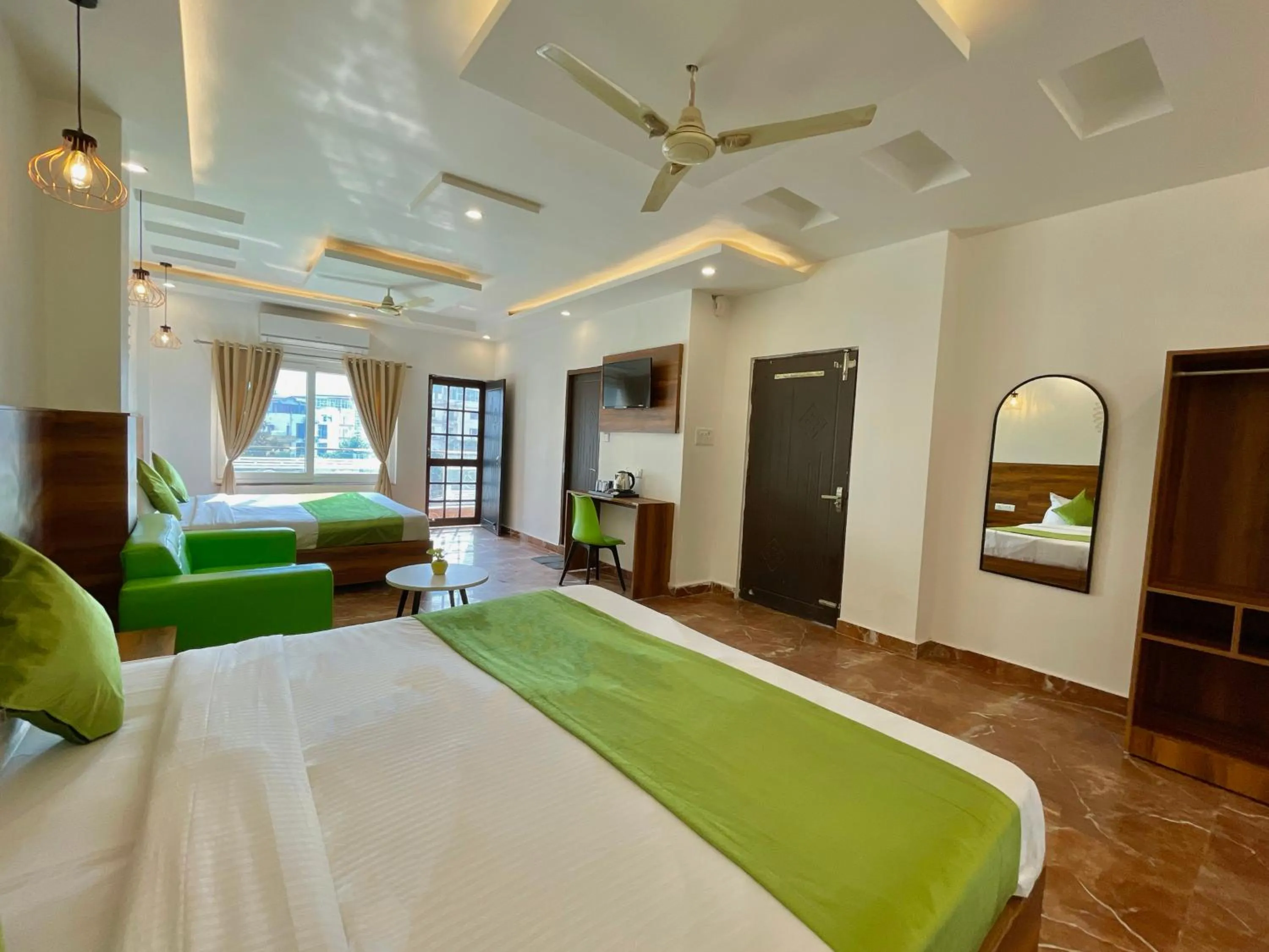 Bed in Wanna Stay Rishikesh