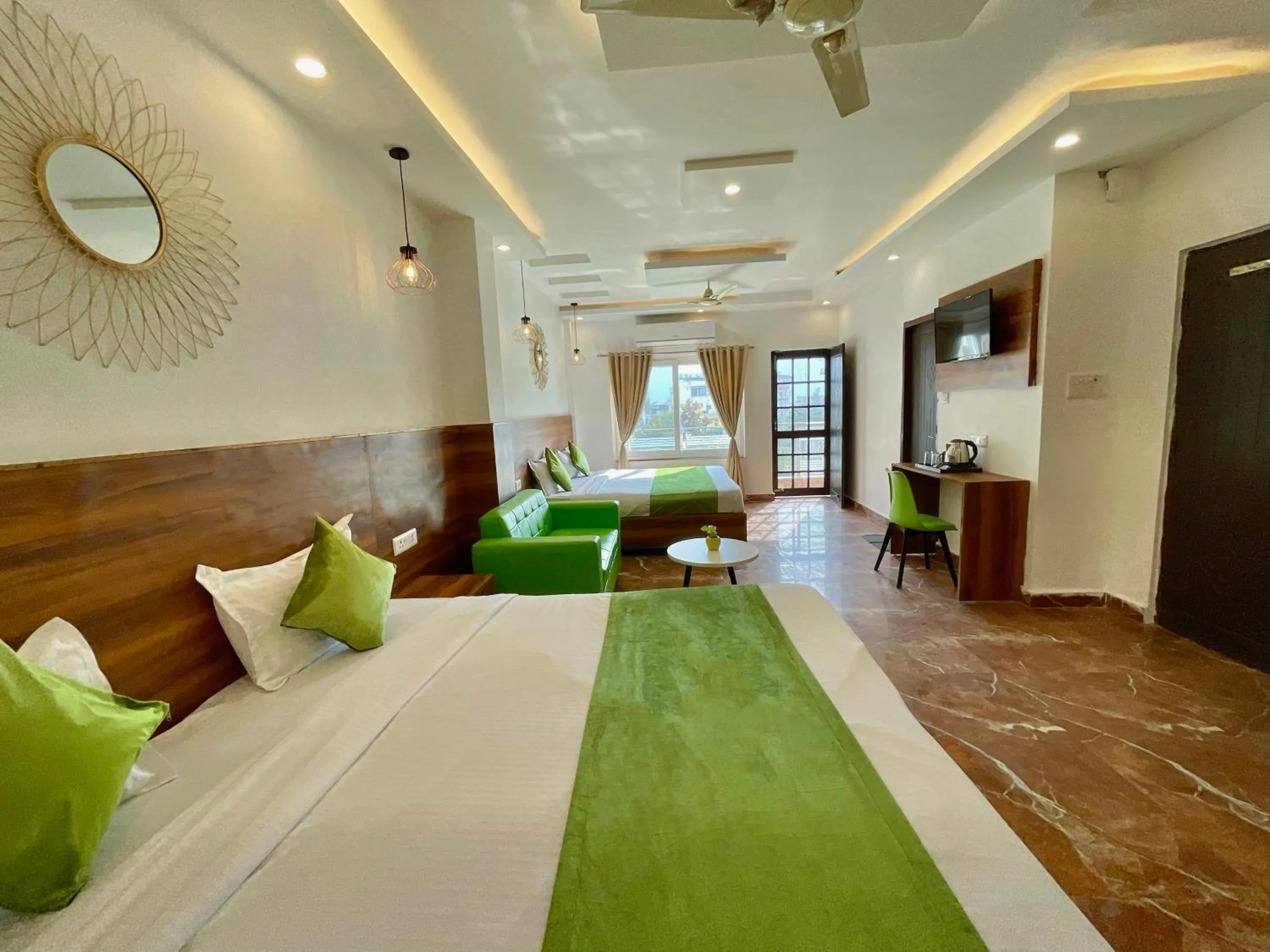 Bed in Wanna Stay Rishikesh