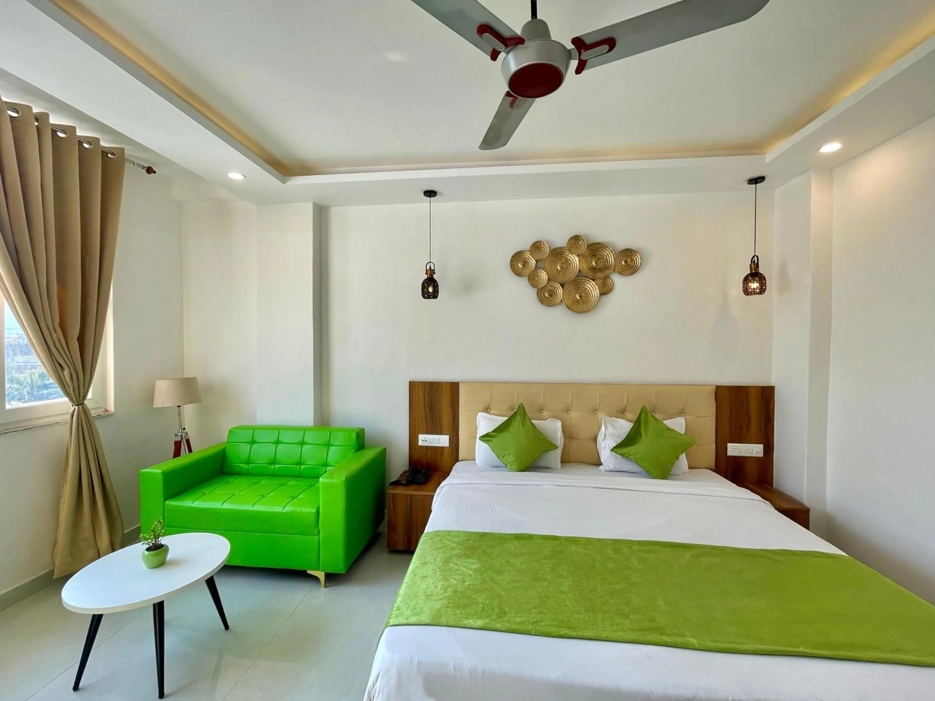 Bed in Wanna Stay Rishikesh