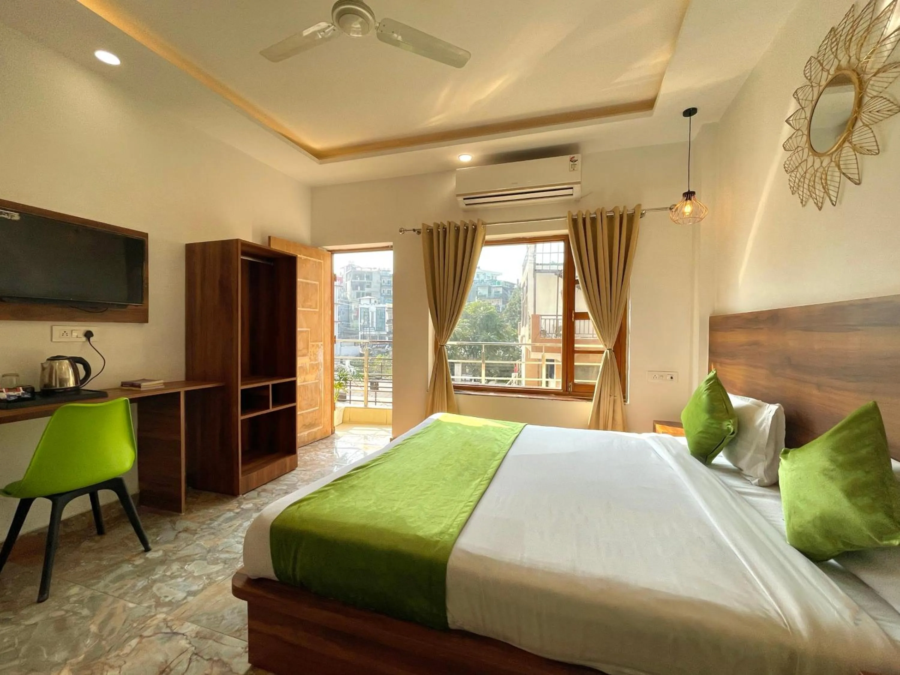 Bed in Wanna Stay Rishikesh