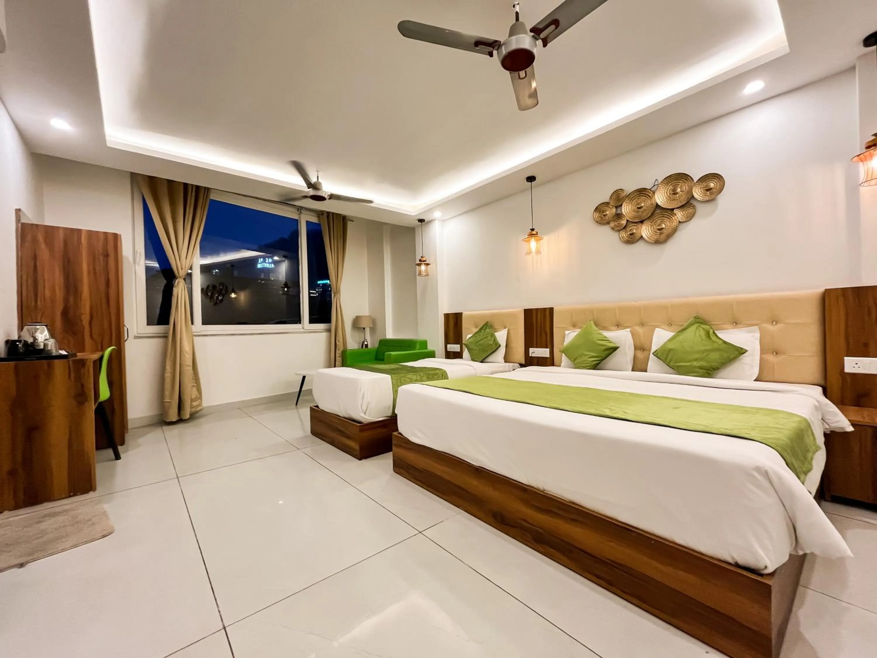 Bed in Wanna Stay Rishikesh