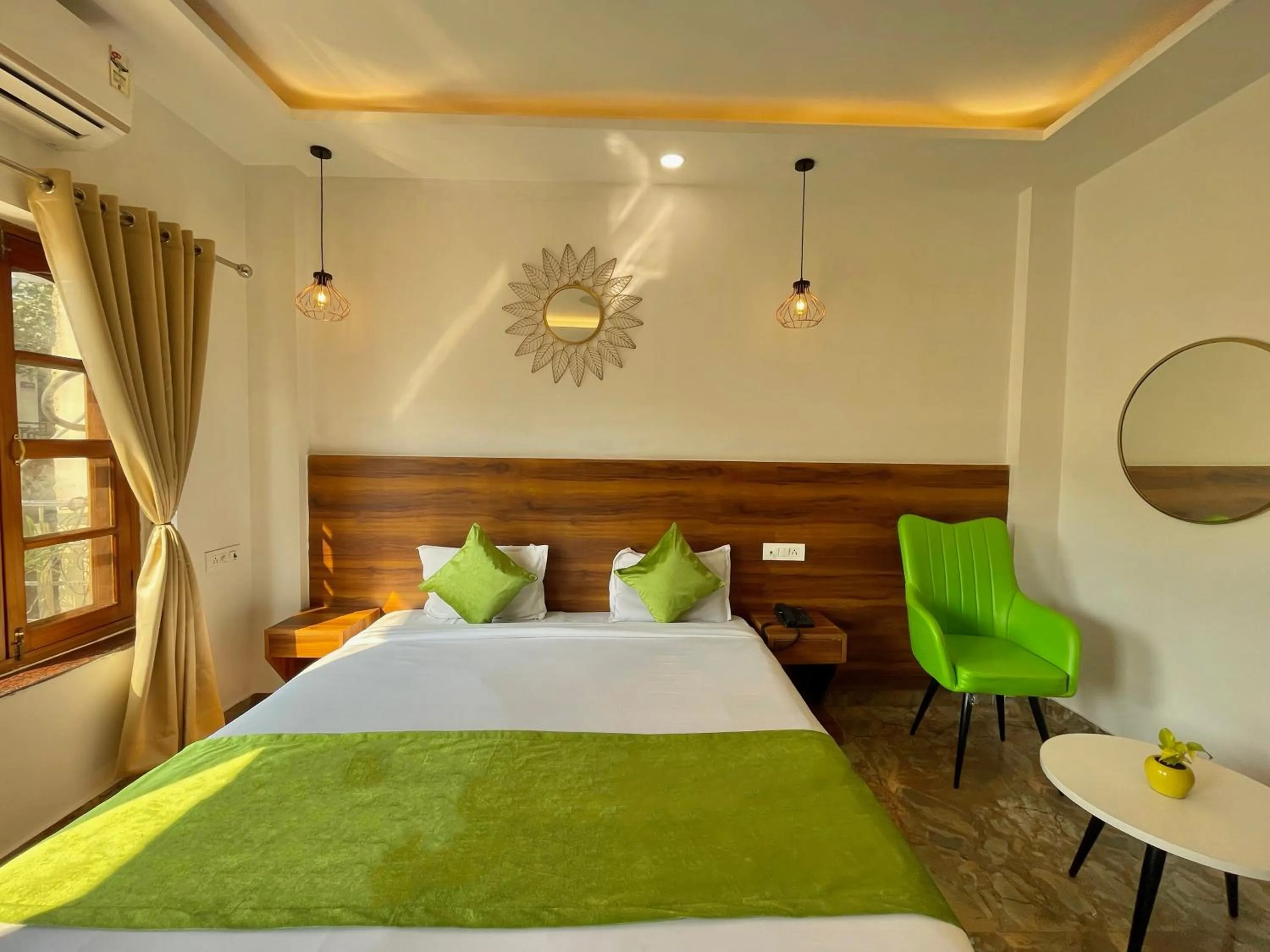 Bed in Wanna Stay Rishikesh