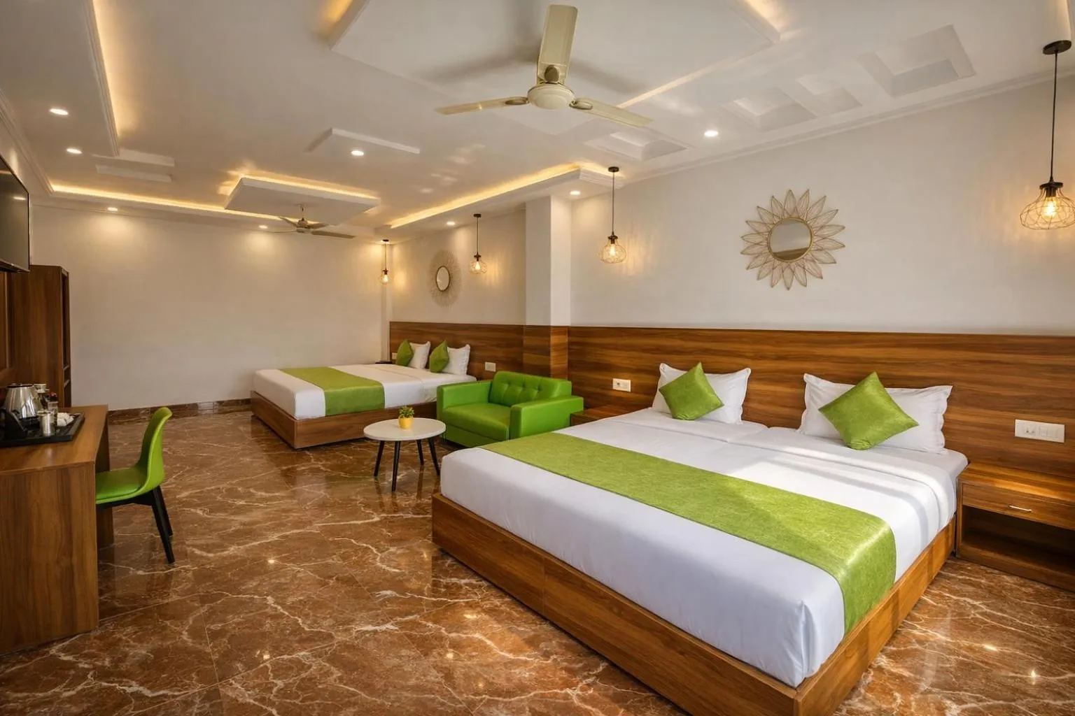 Bed in Wanna Stay Rishikesh
