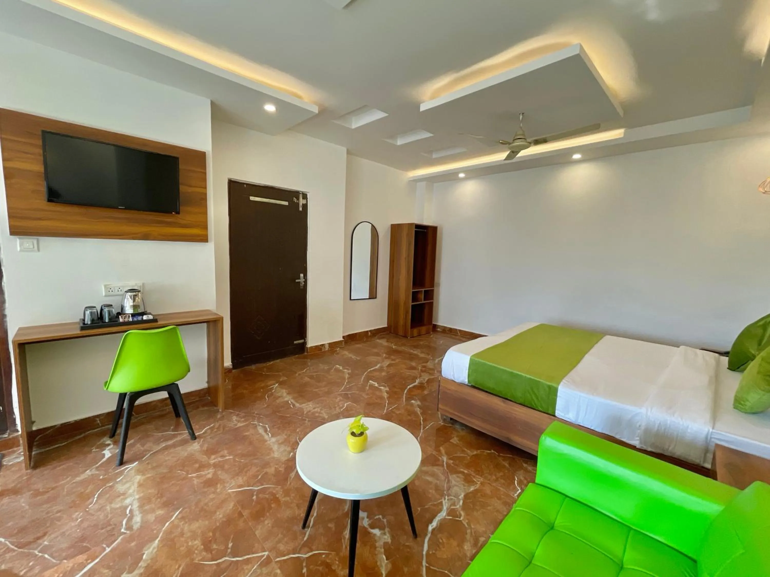 Bed in Wanna Stay Rishikesh