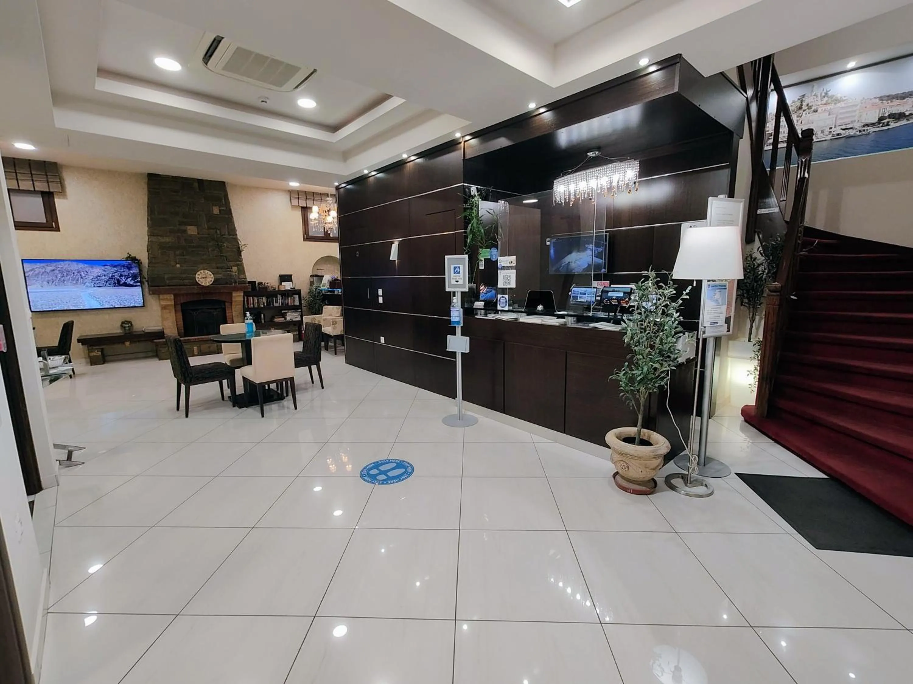 Lobby or reception in The Manessi City Boutique Hotel