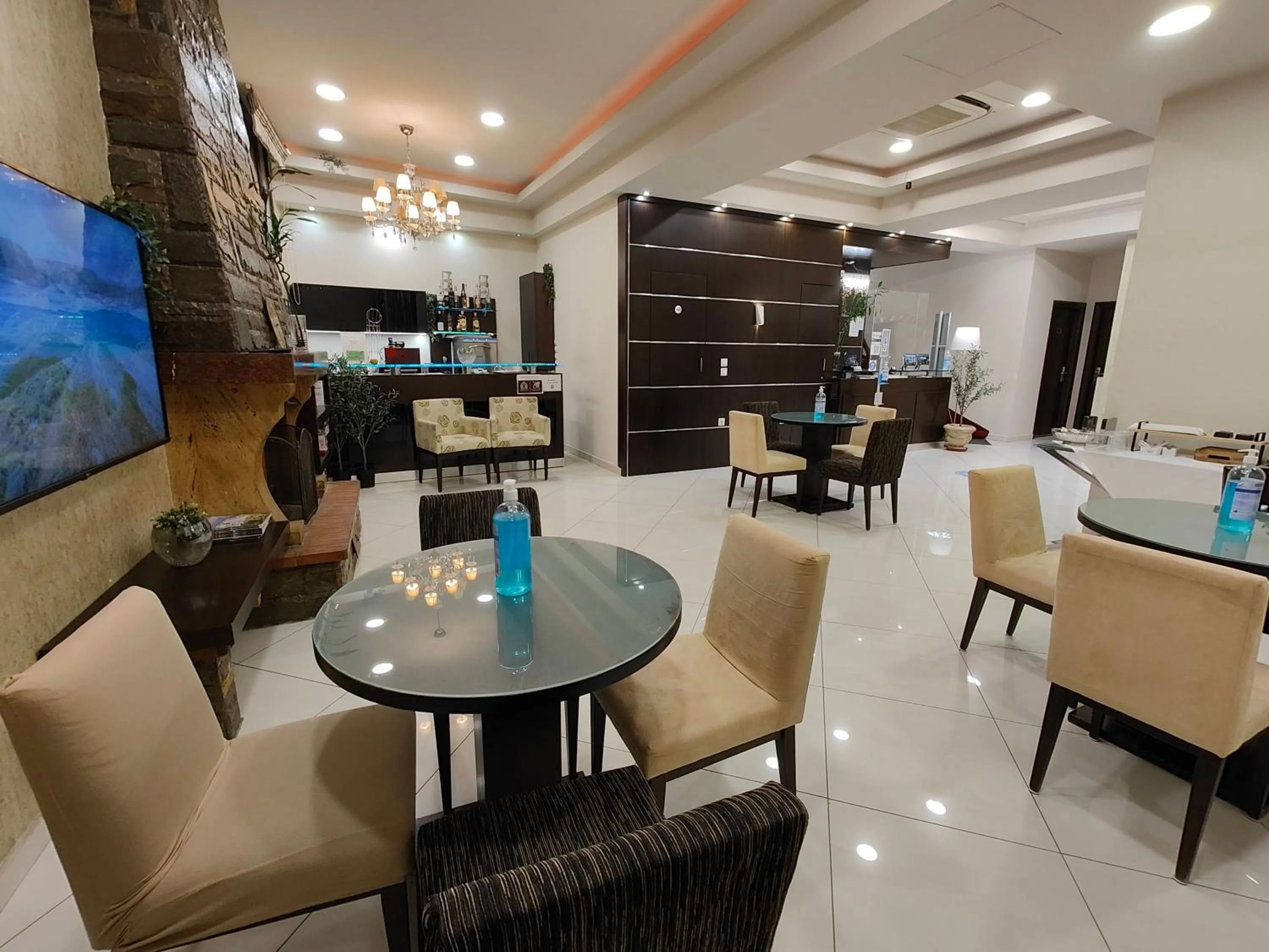 Lounge or bar in The Manessi City Boutique Hotel