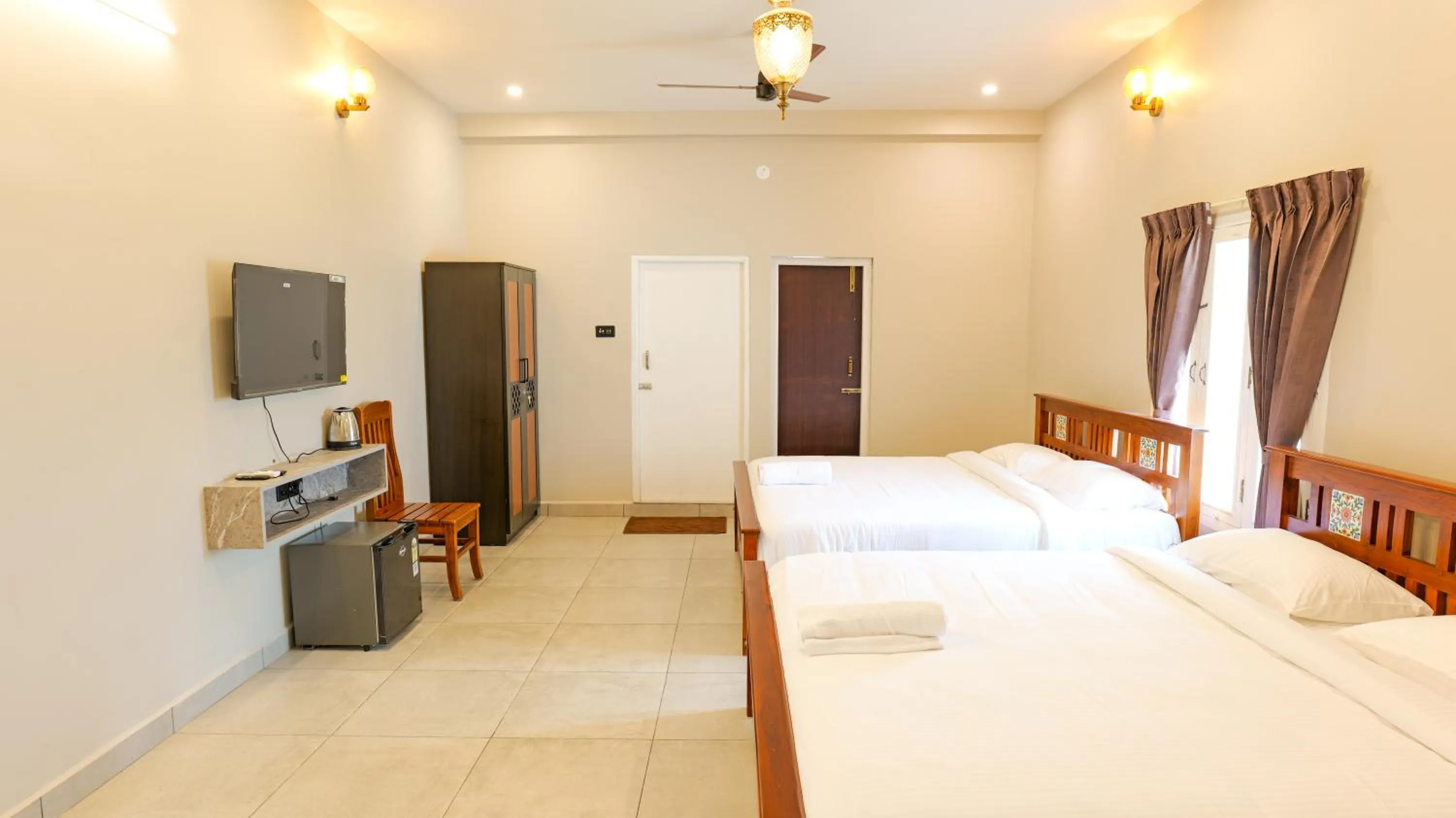 TV and multimedia, Bed in Dwaraka Resorts