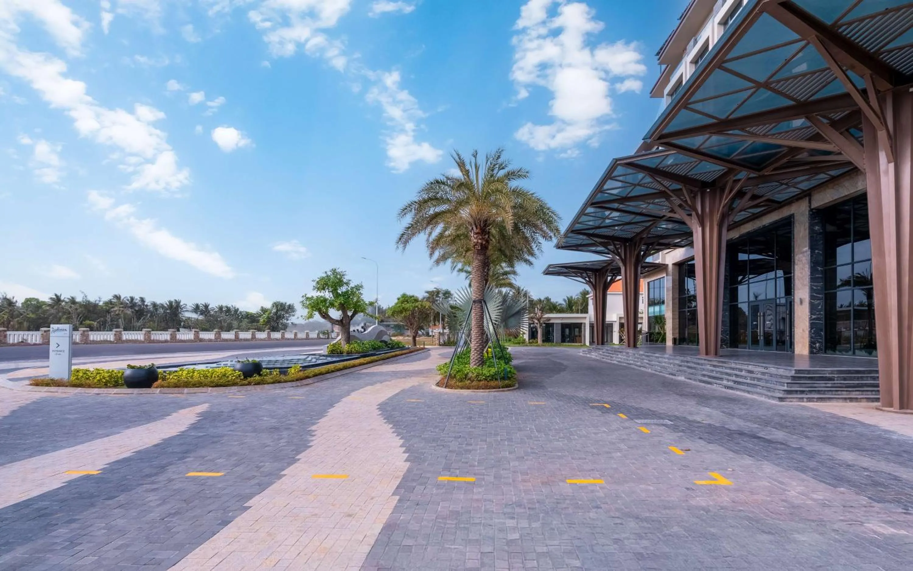 Property building in Radisson Resort Mui Ne