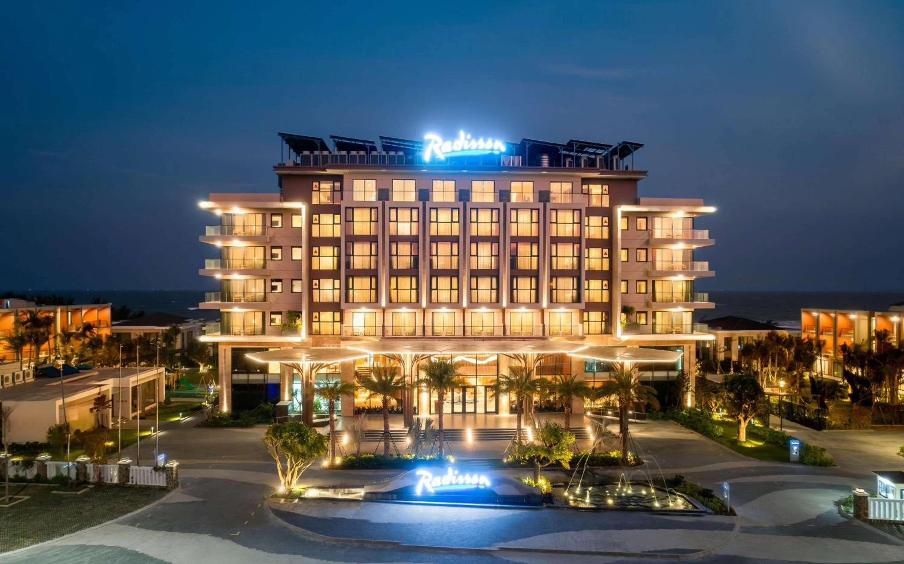 Property building in Radisson Resort Mui Ne