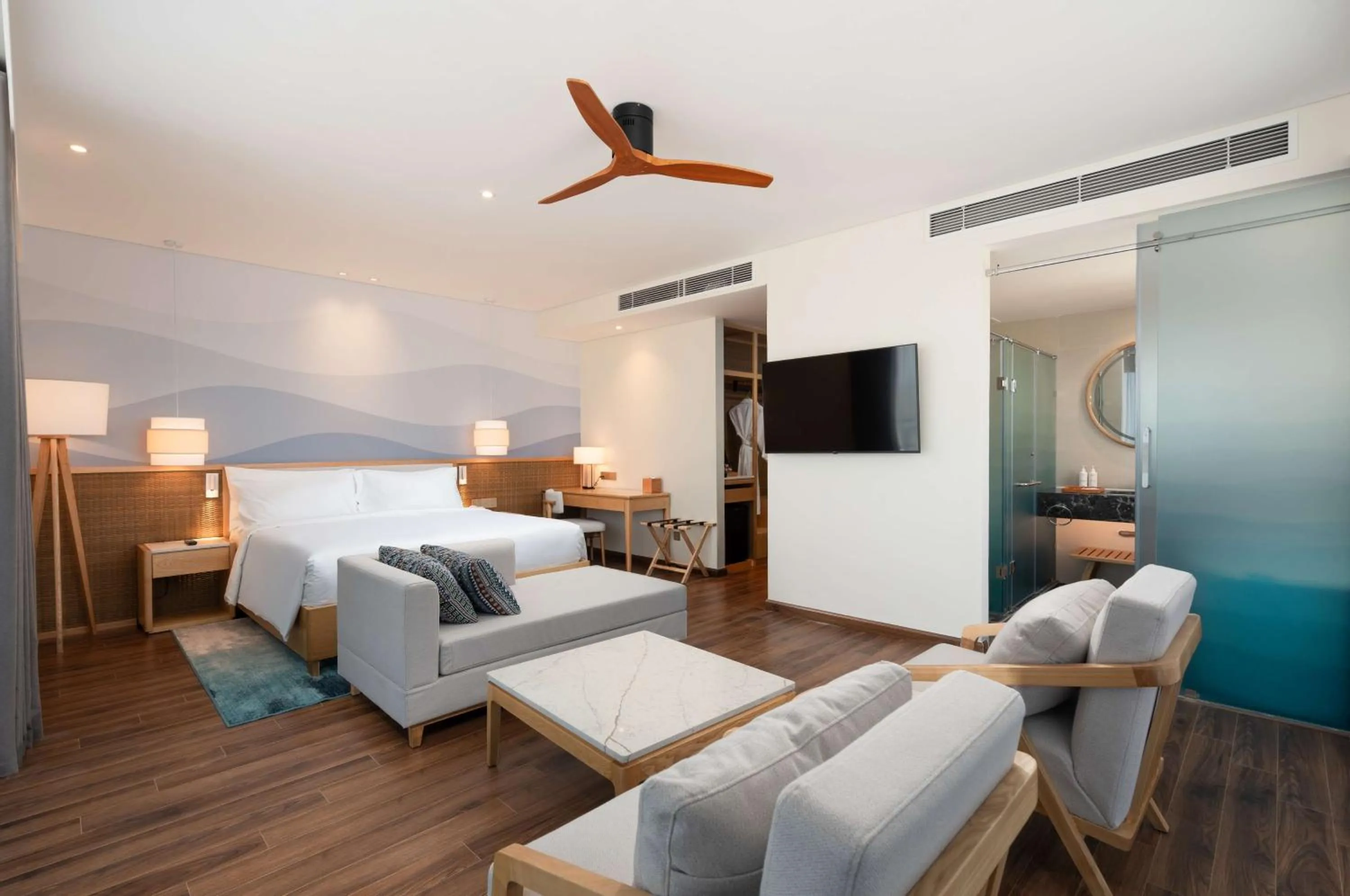 Photo of the whole room, Bed in Radisson Resort Mui Ne