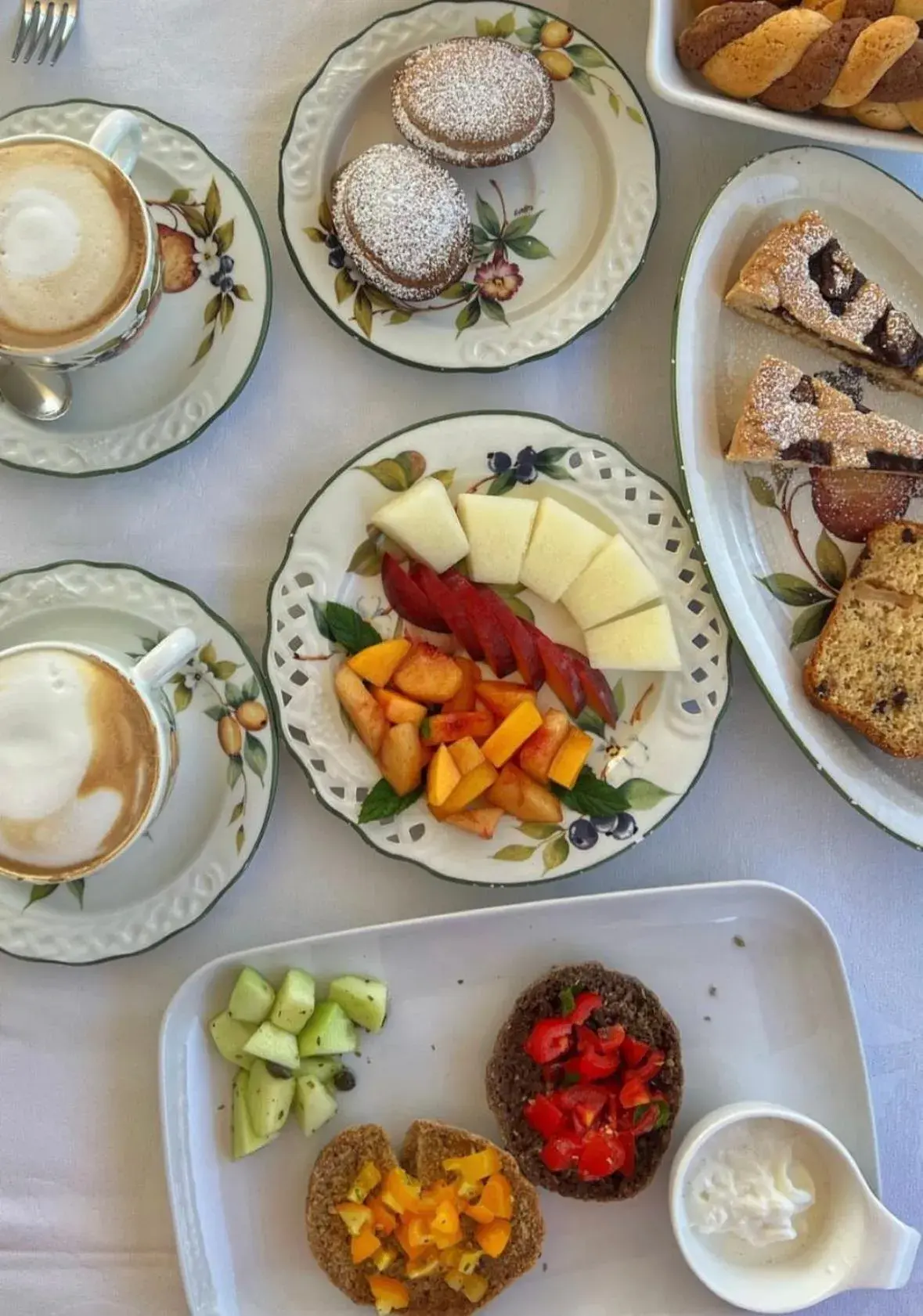 Continental breakfast in Villa Narducci Continental breakfast in Villa Narducci