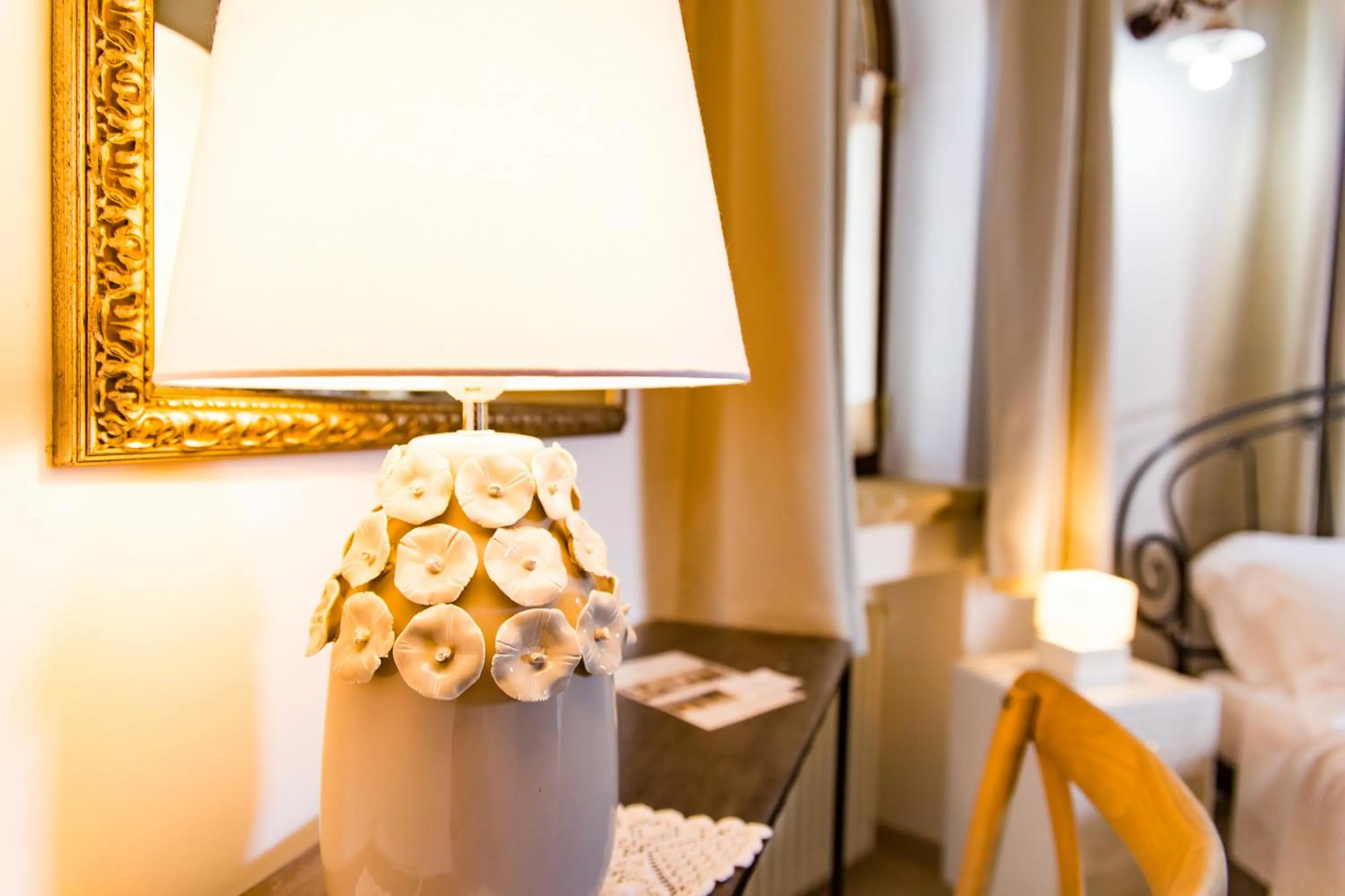 Decorative detail, Bed in Villa Narducci