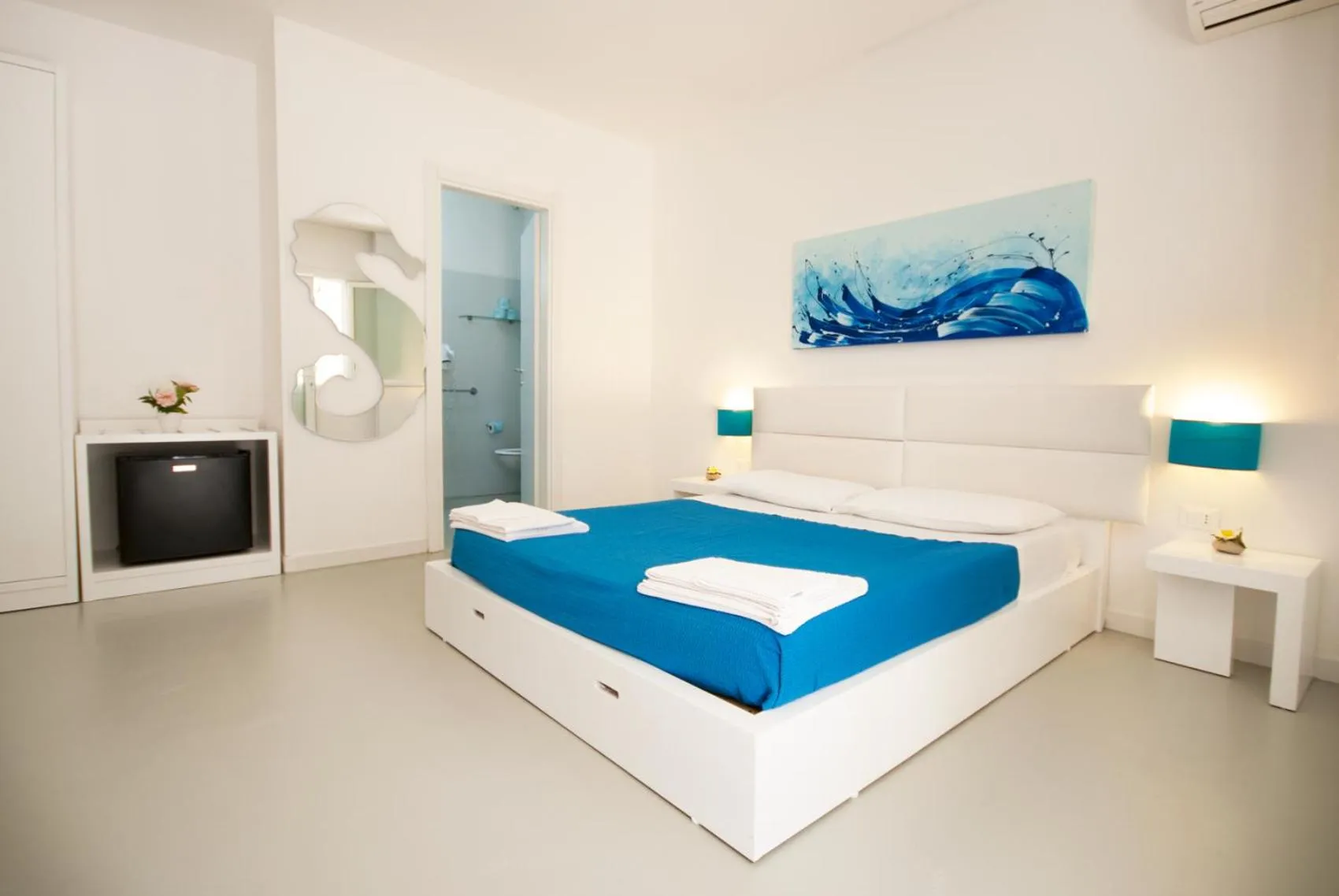Bed in Hotel Beach Salento