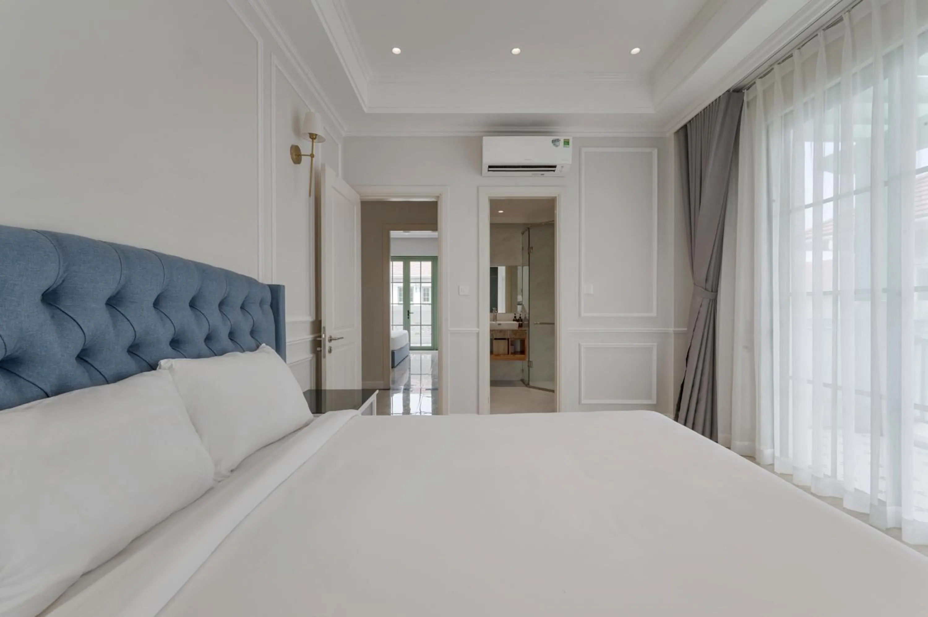 Bed in La isla Apartments & Villas - Sea View & Fireworks Phu Quoc