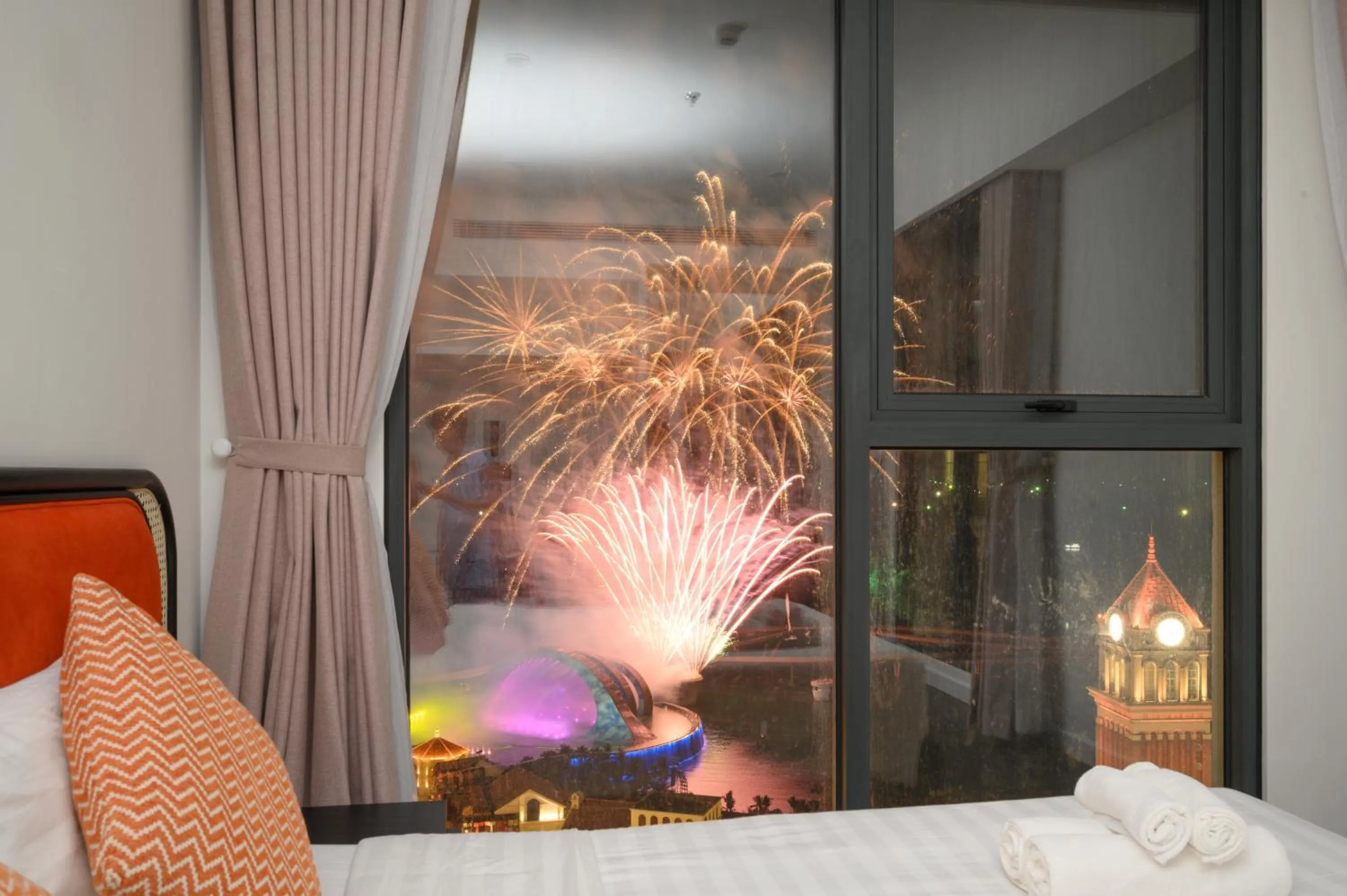 View (from property/room) in La isla Apartments & Villas - Sea View & Fireworks Phu Quoc