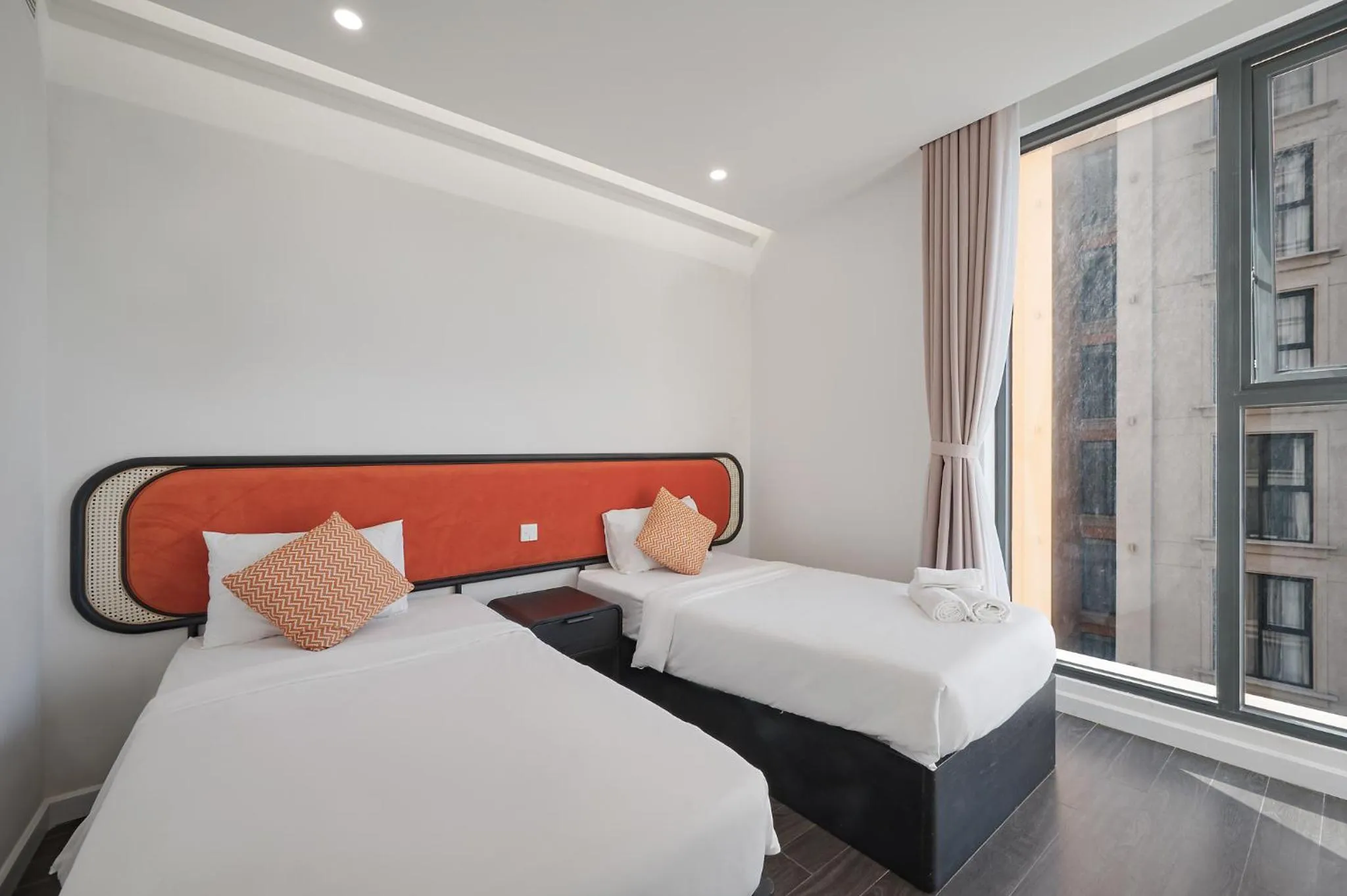 Bedroom, Bed in La isla Apartments & Villas - Sea View & Fireworks Phu Quoc