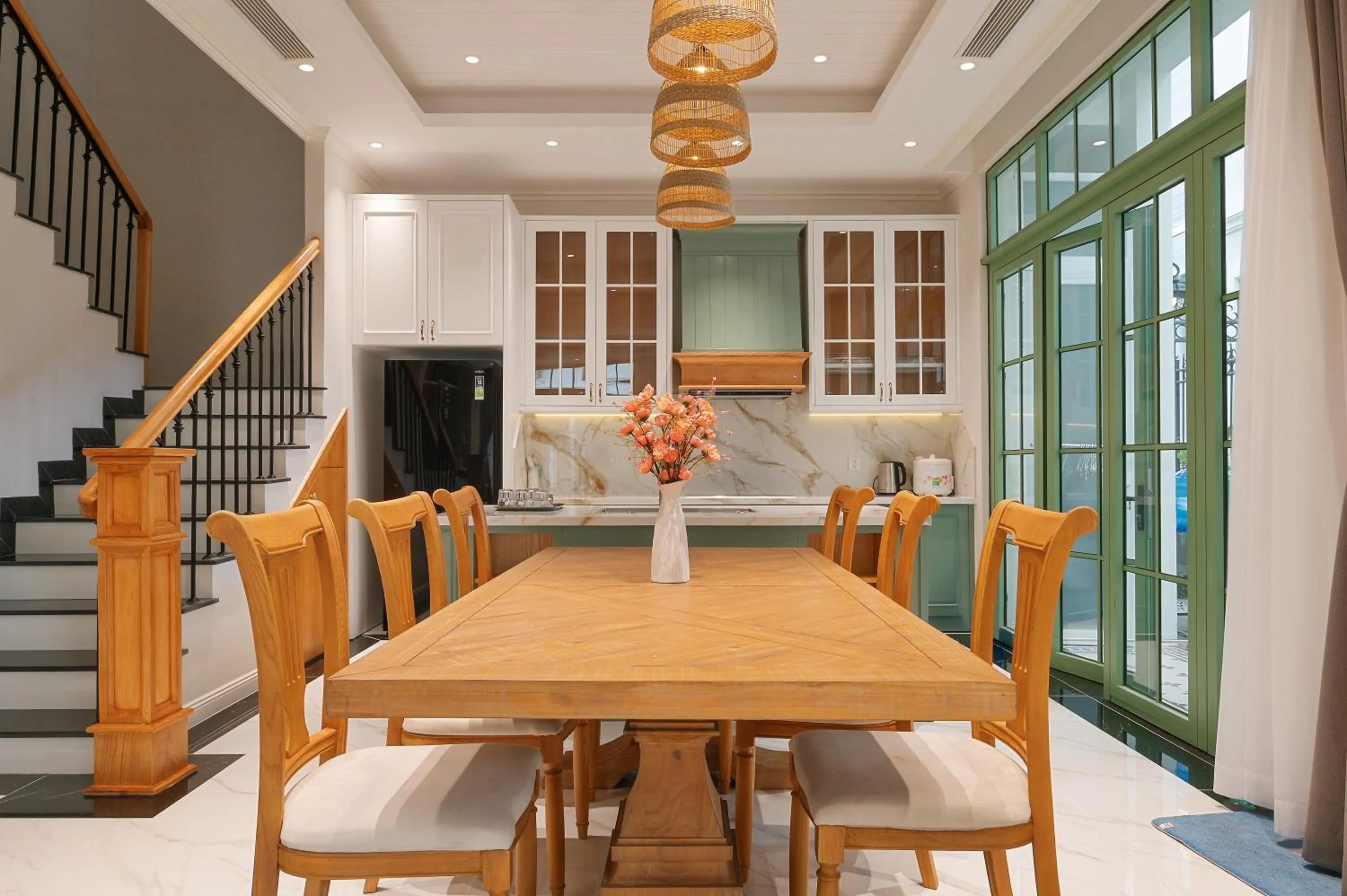 Dining area in La isla Apartments & Villas - Sea View & Fireworks Phu Quoc