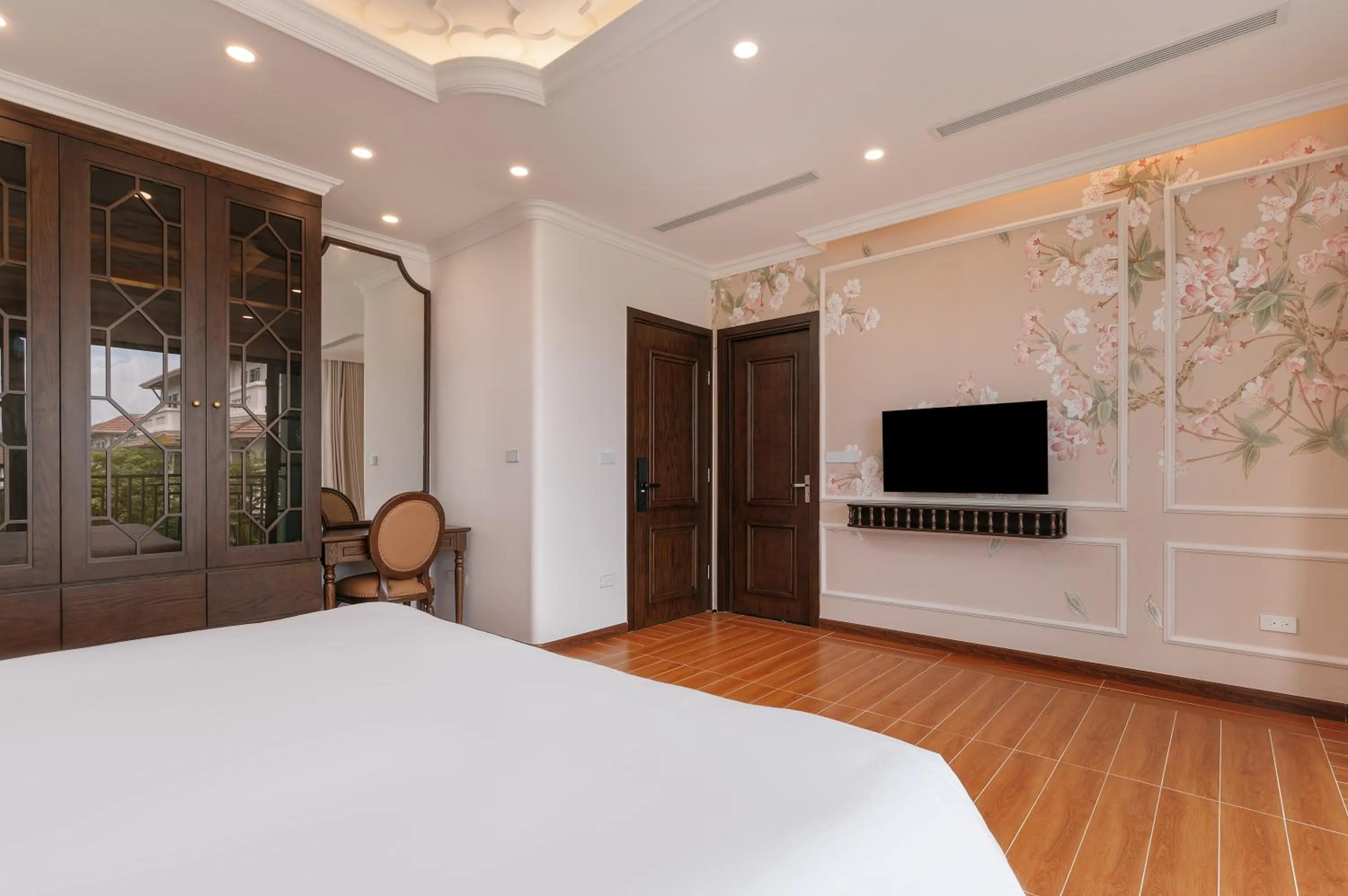 Bed in La isla Apartments & Villas - Sea View & Fireworks Phu Quoc