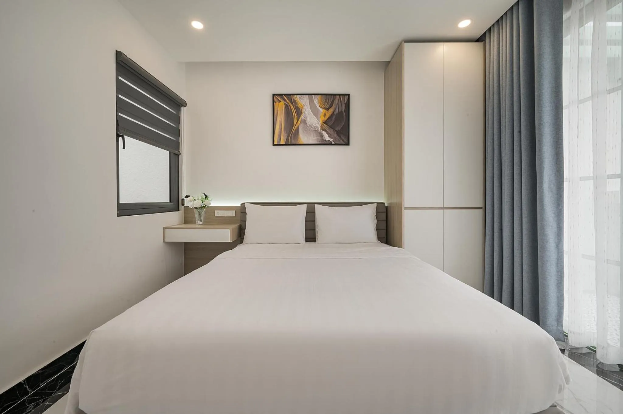 Bedroom, Bed in La isla Apartments & Villas - Sea View & Fireworks Phu Quoc