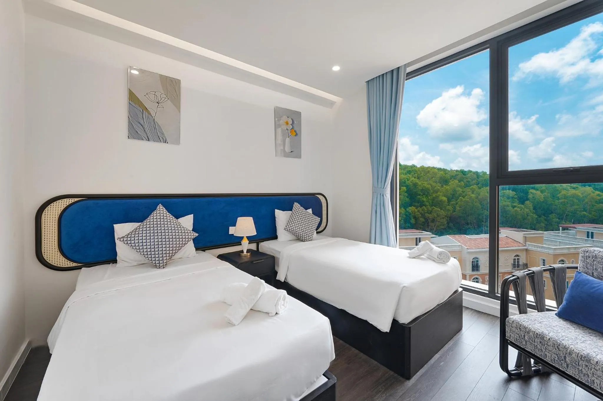 Bedroom, Bed in La isla Apartments & Villas - Sea View & Fireworks Phu Quoc