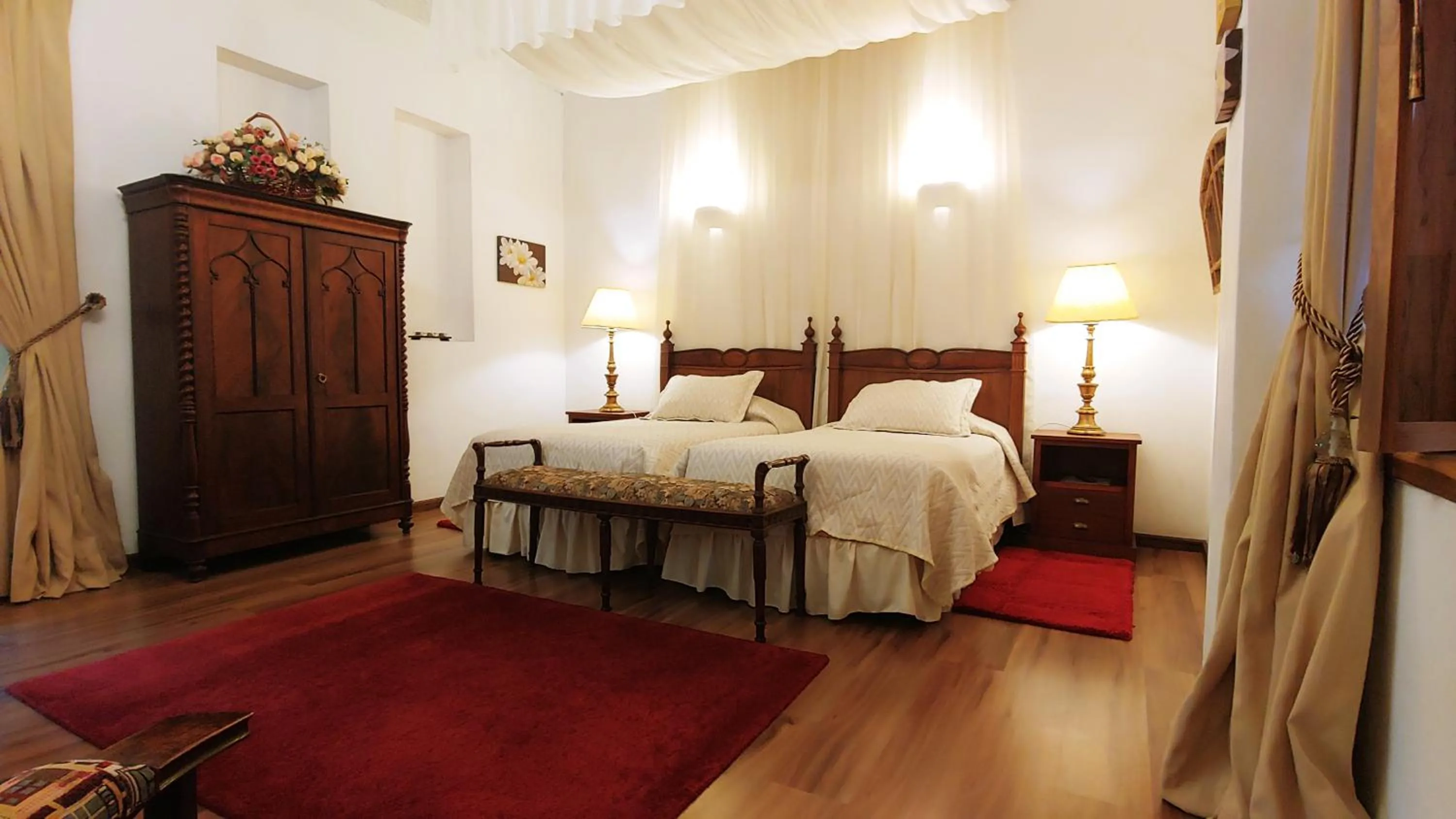 Bed in Hotel Boutique Casa Montalvo Cuenca