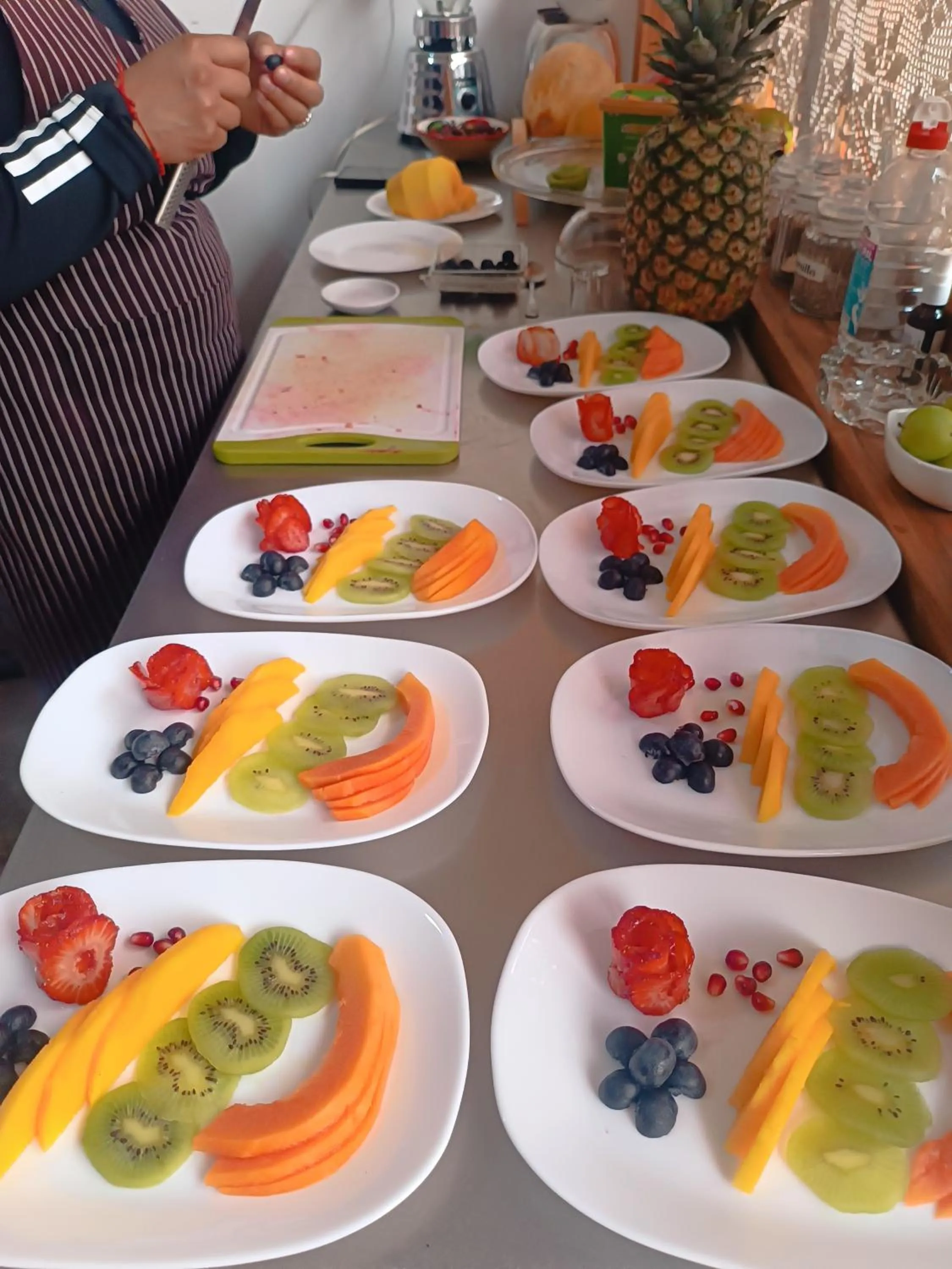 Breakfast in Hotel Boutique Casa Montalvo Cuenca