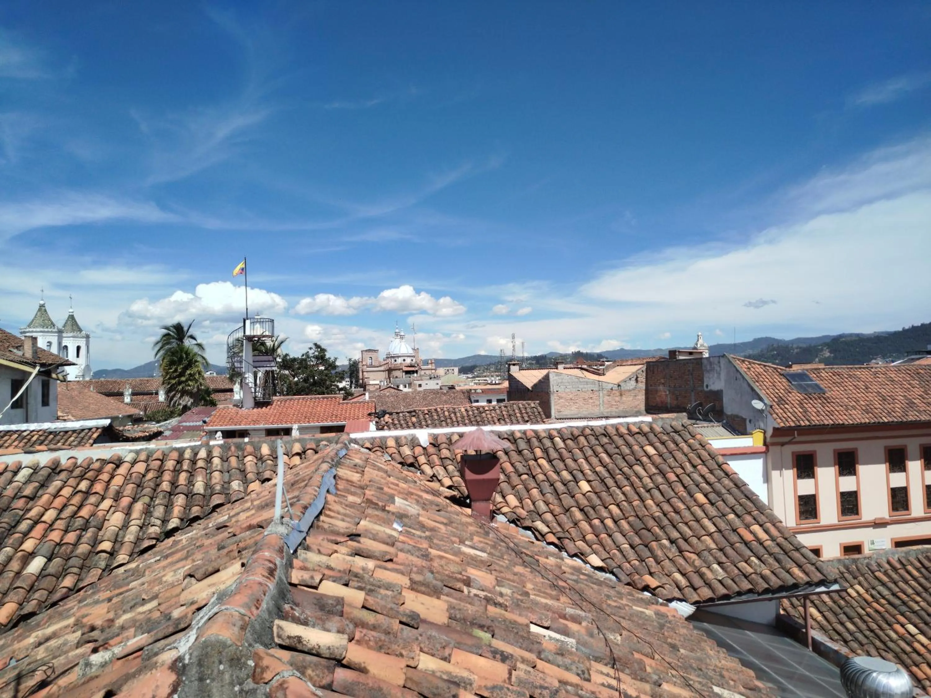 Balcony/Terrace in Hotel Boutique Casa Montalvo Cuenca