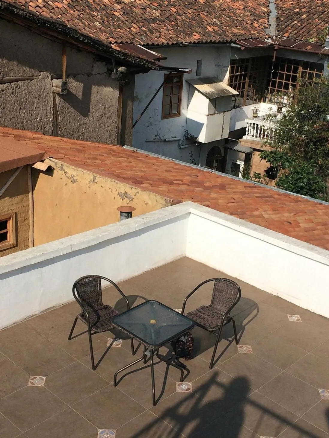 Balcony/Terrace in Hotel Boutique Casa Montalvo Cuenca