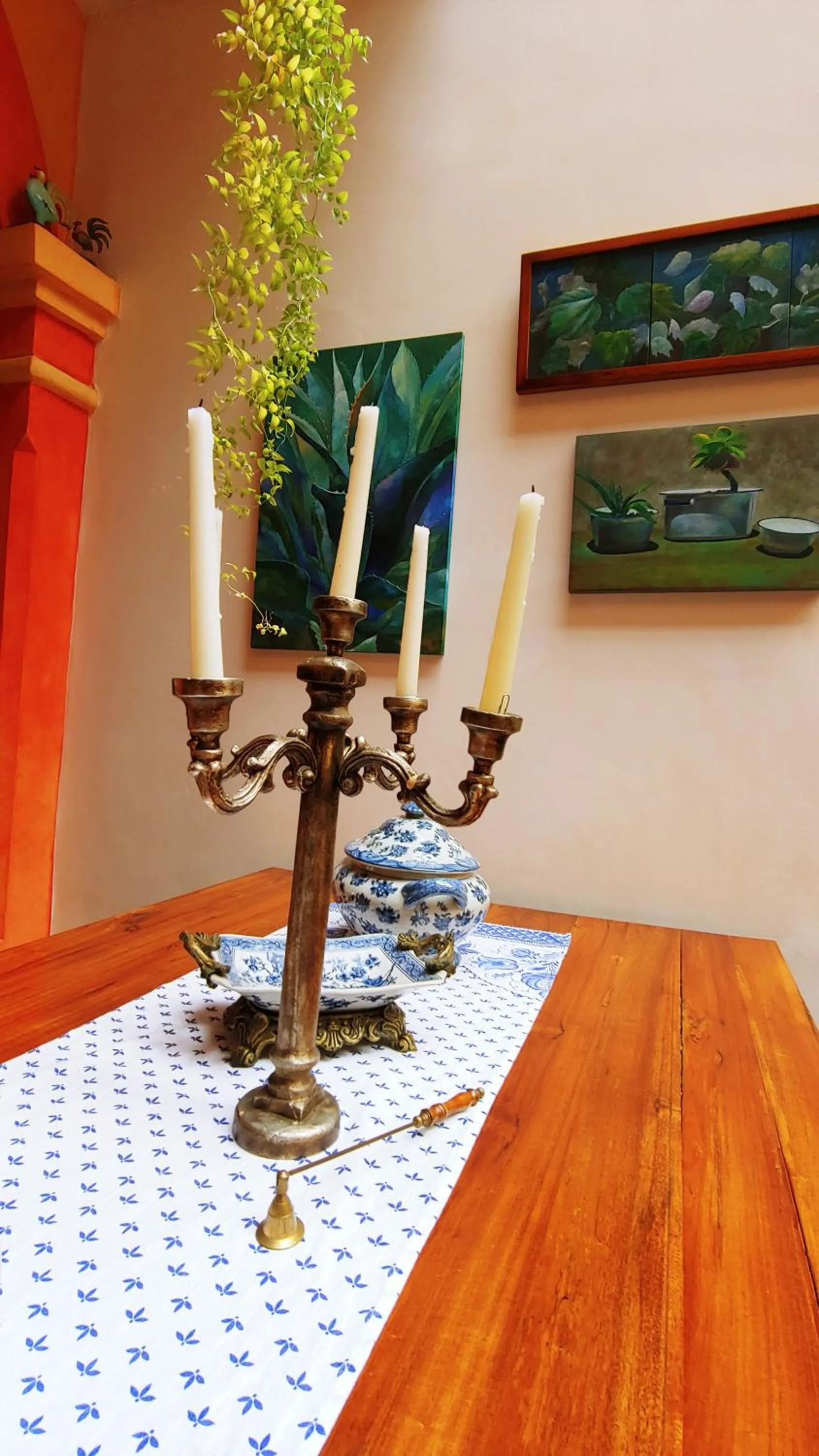 Decorative detail in Hotel Boutique Casa Montalvo Cuenca