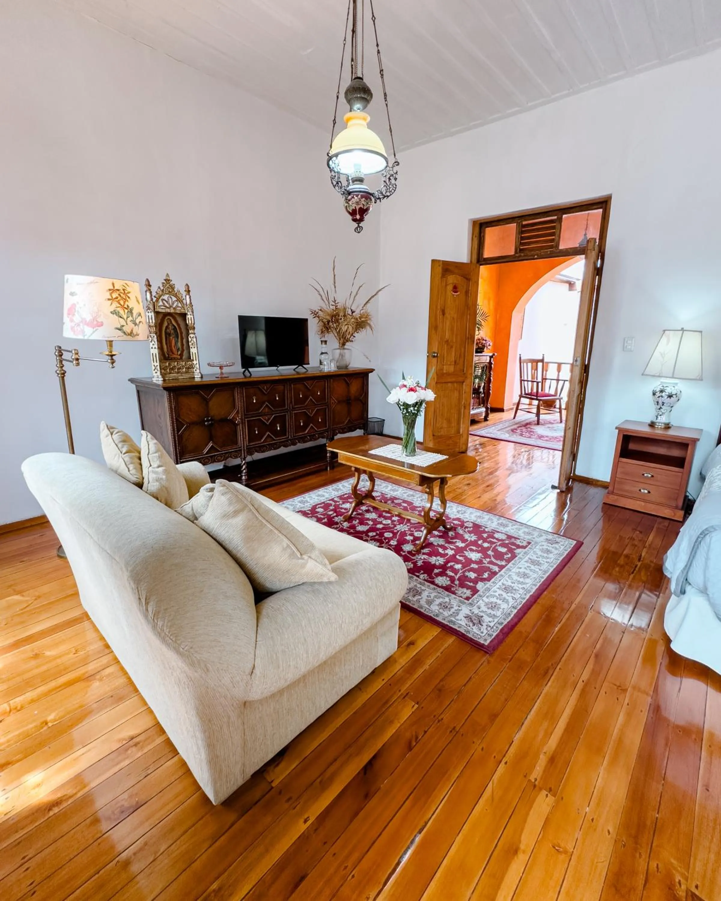 Living room in Hotel Boutique Casa Montalvo Cuenca