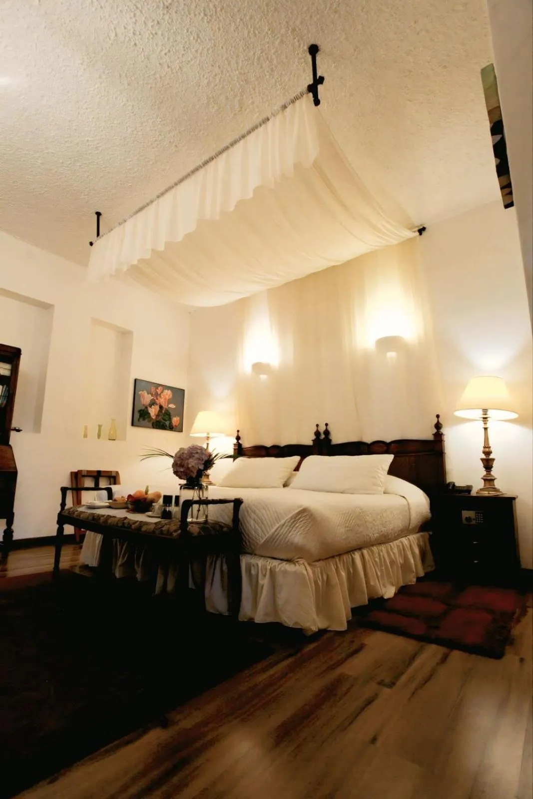 Bed in Hotel Boutique Casa Montalvo Cuenca