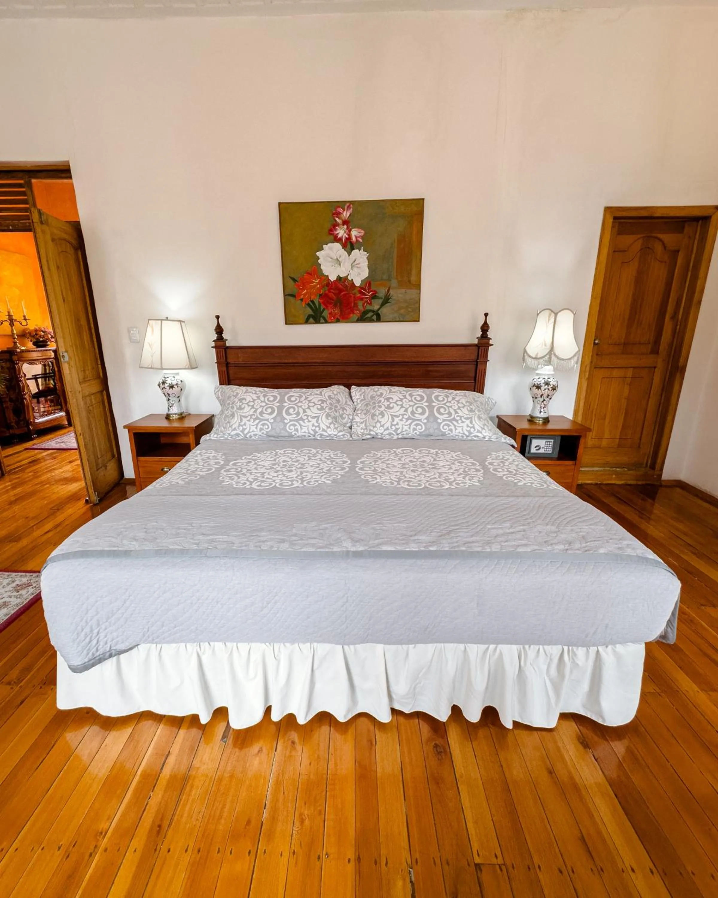 Bed in Hotel Boutique Casa Montalvo Cuenca