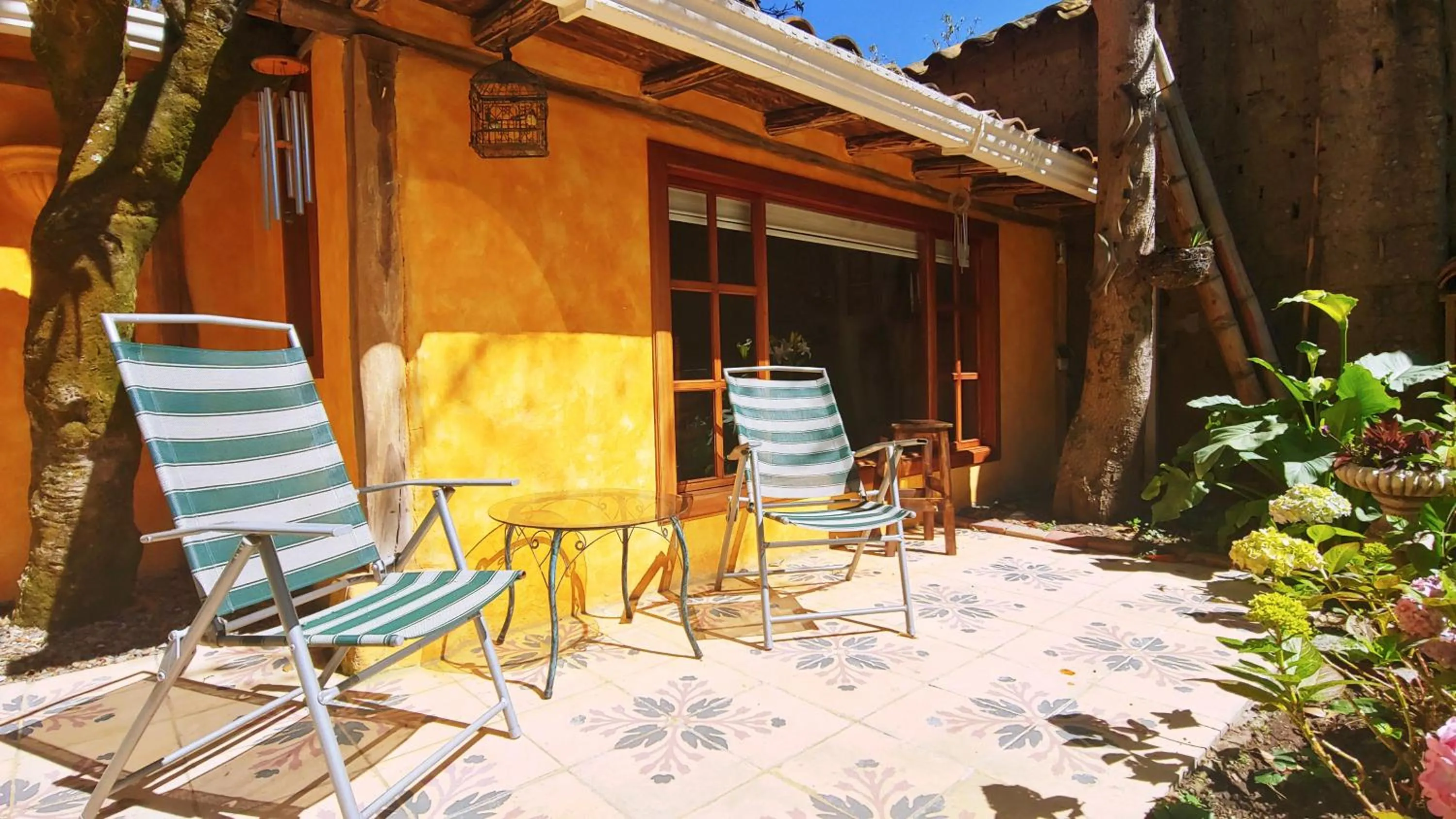 Garden in Hotel Boutique Casa Montalvo Cuenca