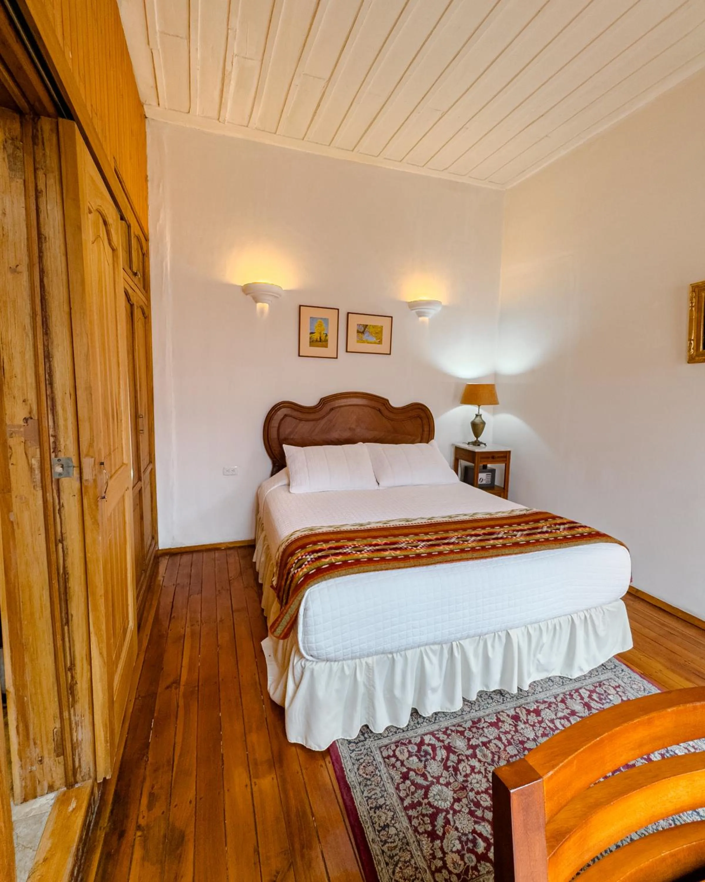 Bed in Hotel Boutique Casa Montalvo Cuenca