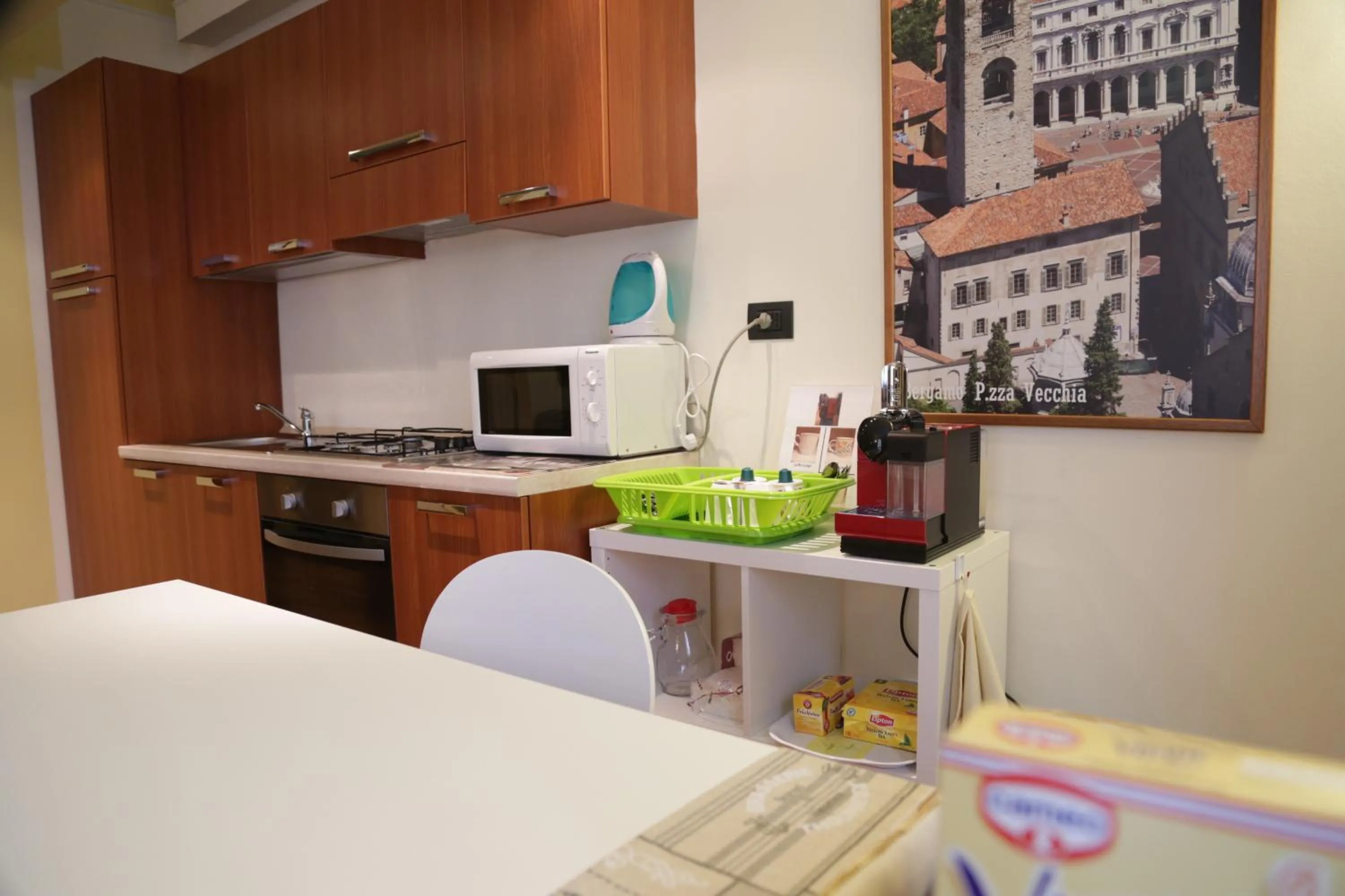Italian breakfast in Central House Bergamo